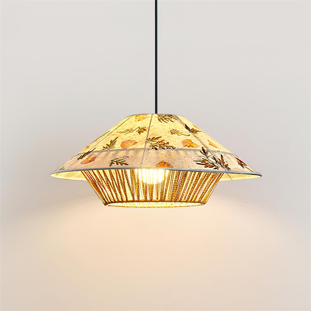 Essence Rustic Rice Paper Pendant Light