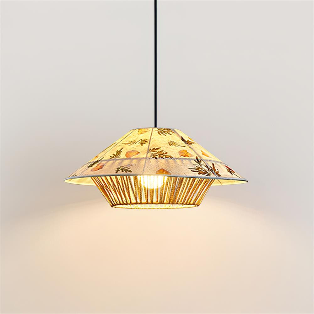 Essence Rustic Rice Paper Pendant Light