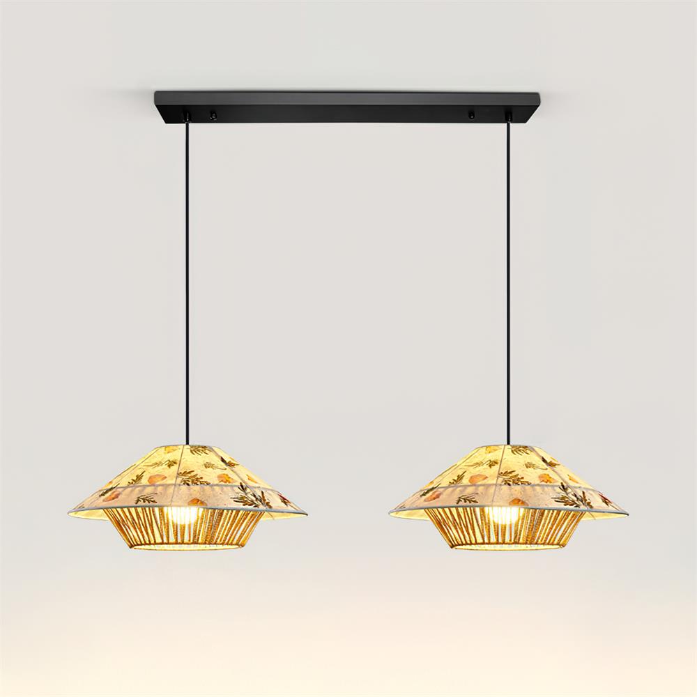 Essence Rustic Rice Paper Pendant Light