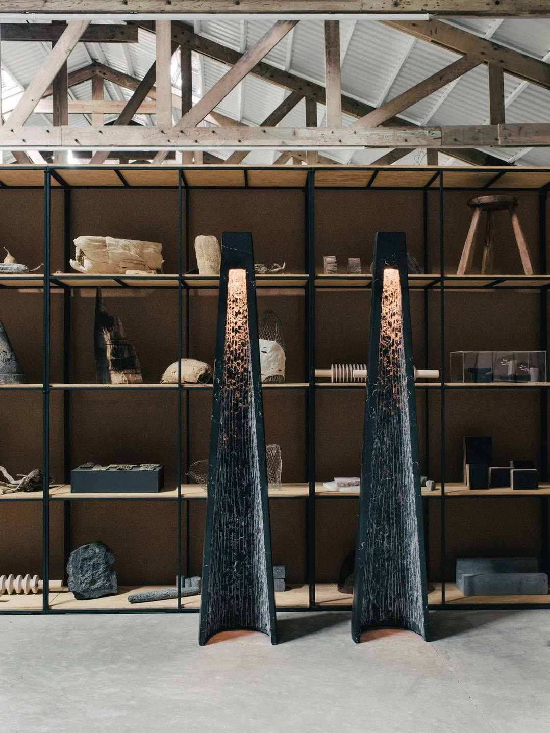 Umara Marble Floor Lamp - Blowlighting