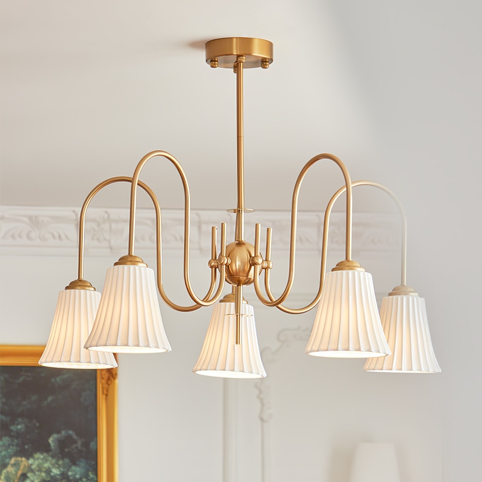 Esther Chandelier - Blowlighting