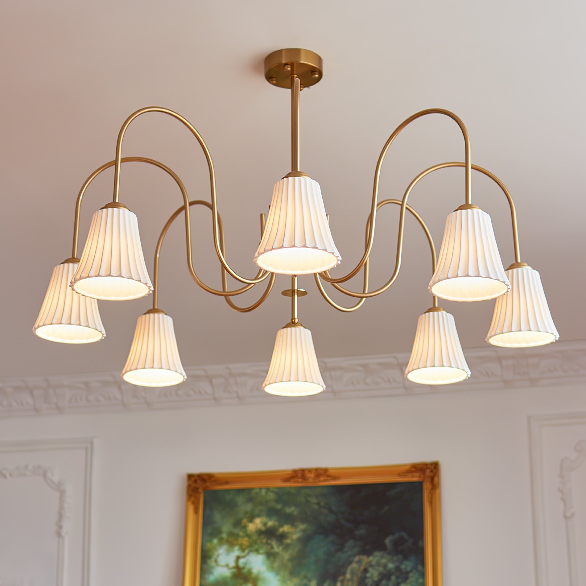 Esther Chandelier - Blowlighting