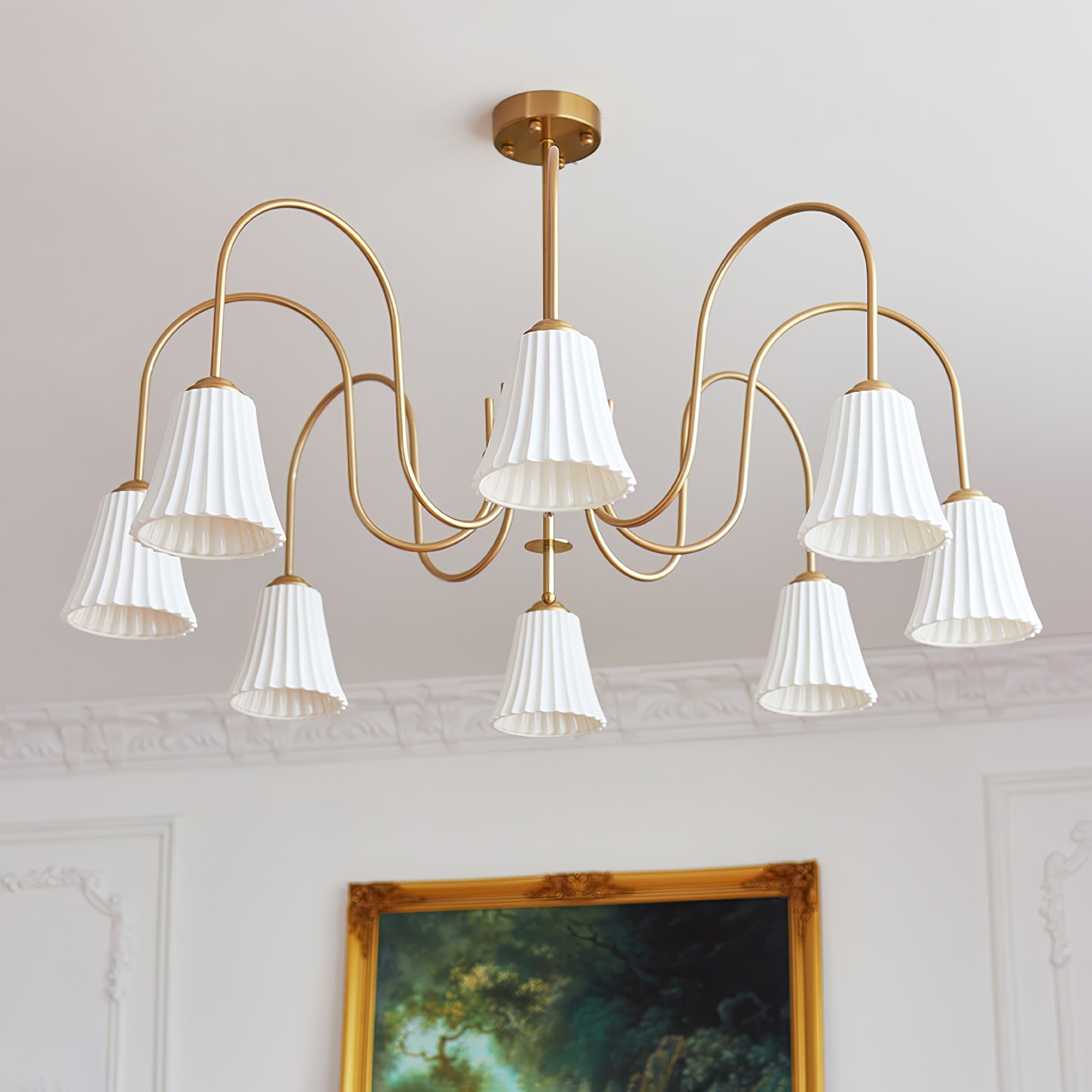 Esther Chandelier - Blowlighting