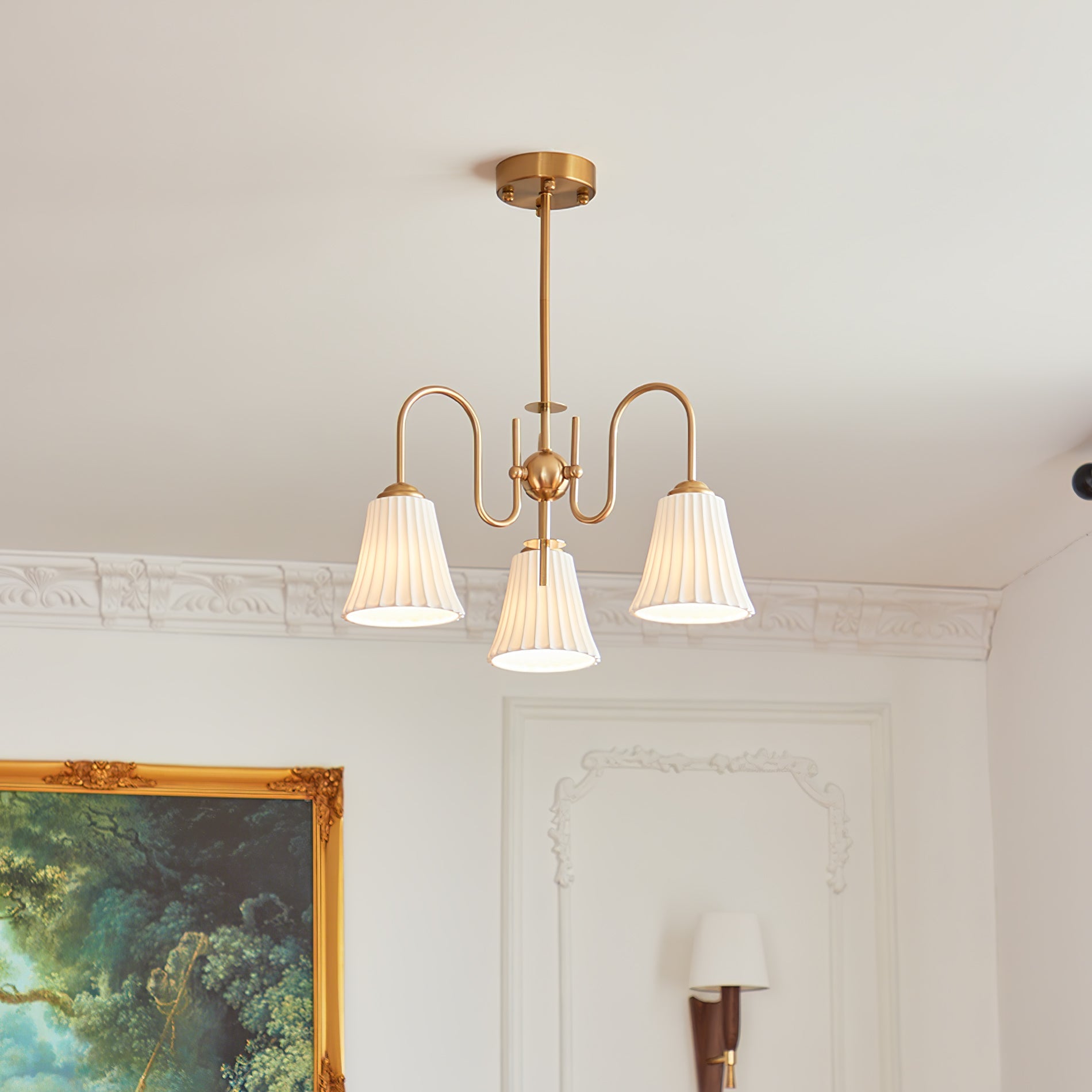 Esther Chandelier - Blowlighting