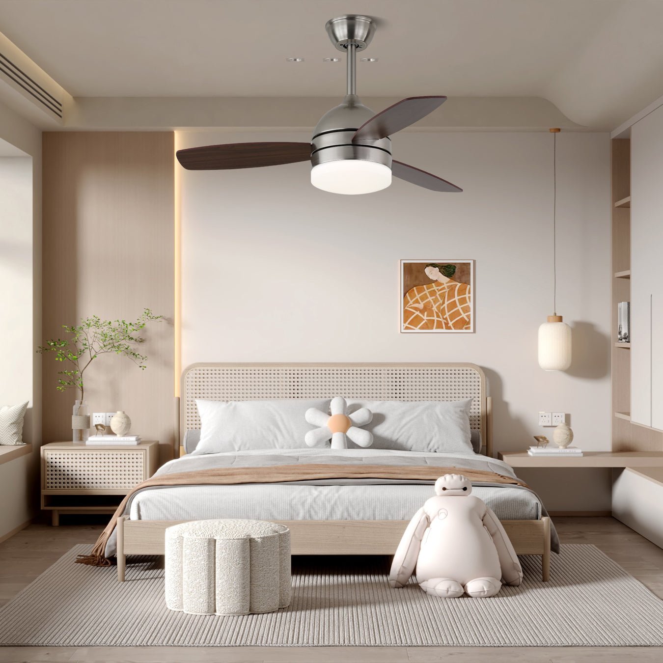 Caelan Modern Ceiling Fan Light - Blowlighting