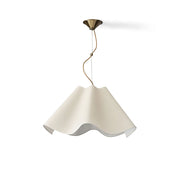 Ethereal Minimalist Fabric Pendant Light