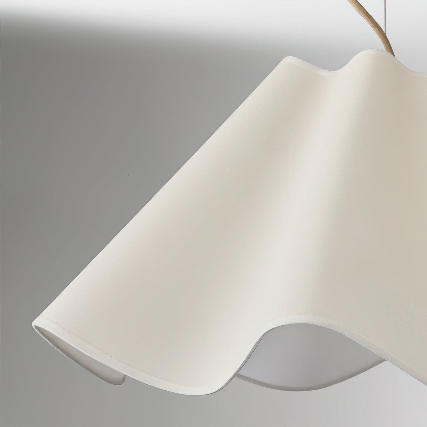 Ethereal Minimalist Fabric Pendant Light