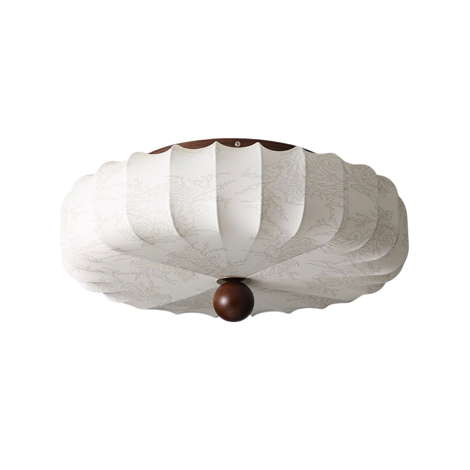 Lotus Fabric Fashion Ceiling Light - Blowlighting