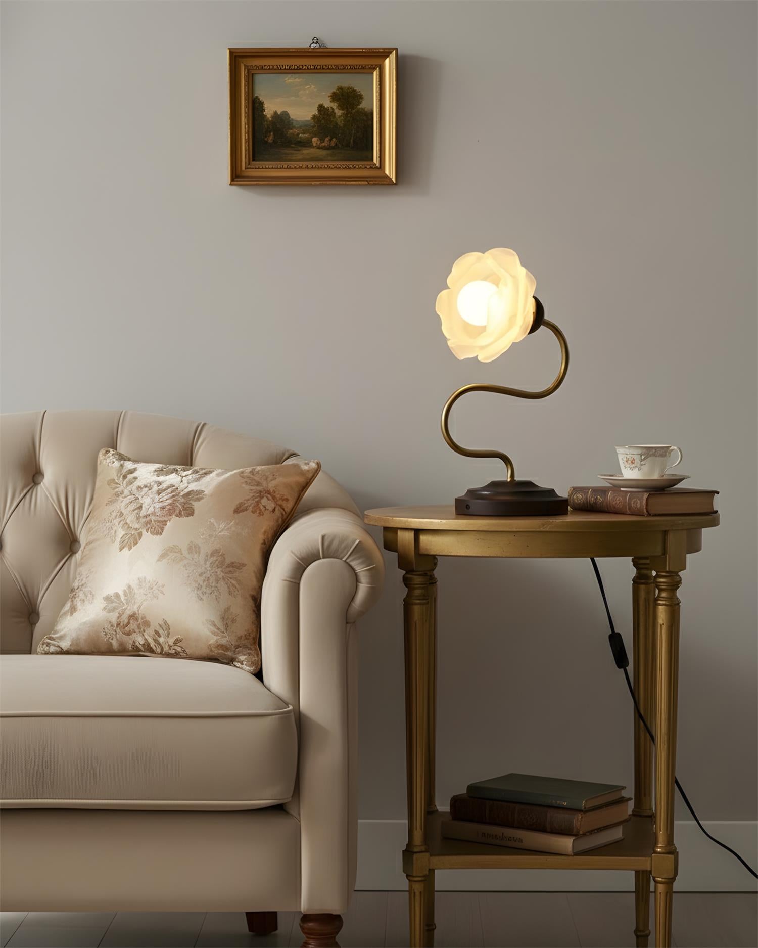Everbud Natural Glass Table Light