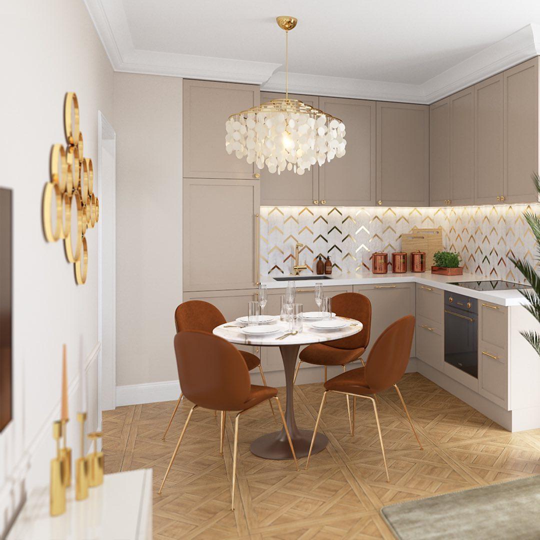 Round Shell Chandelier - Blowlighting