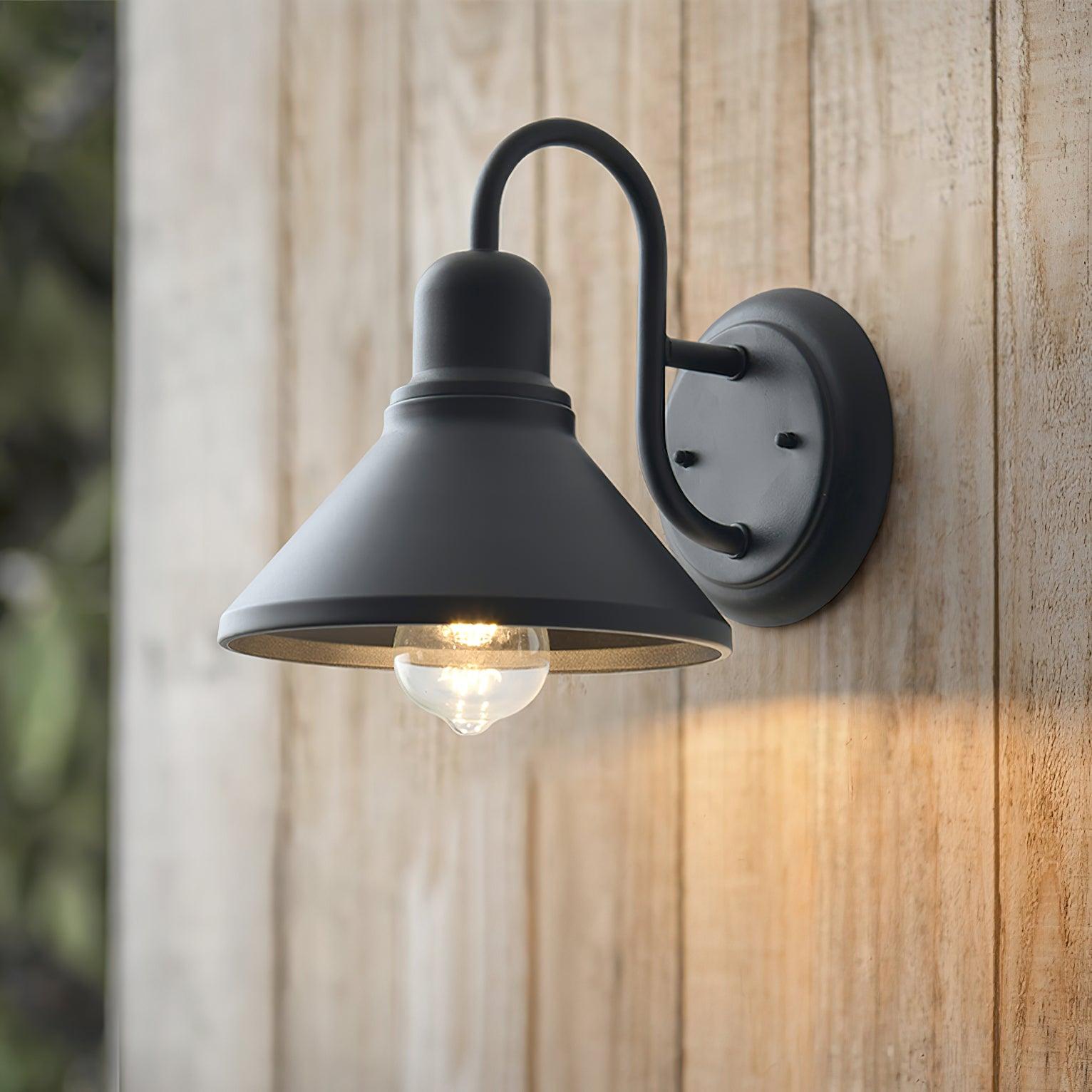 Ray Vintage Cone-shaped Ourdoor Wall Lamp - Blowlighting