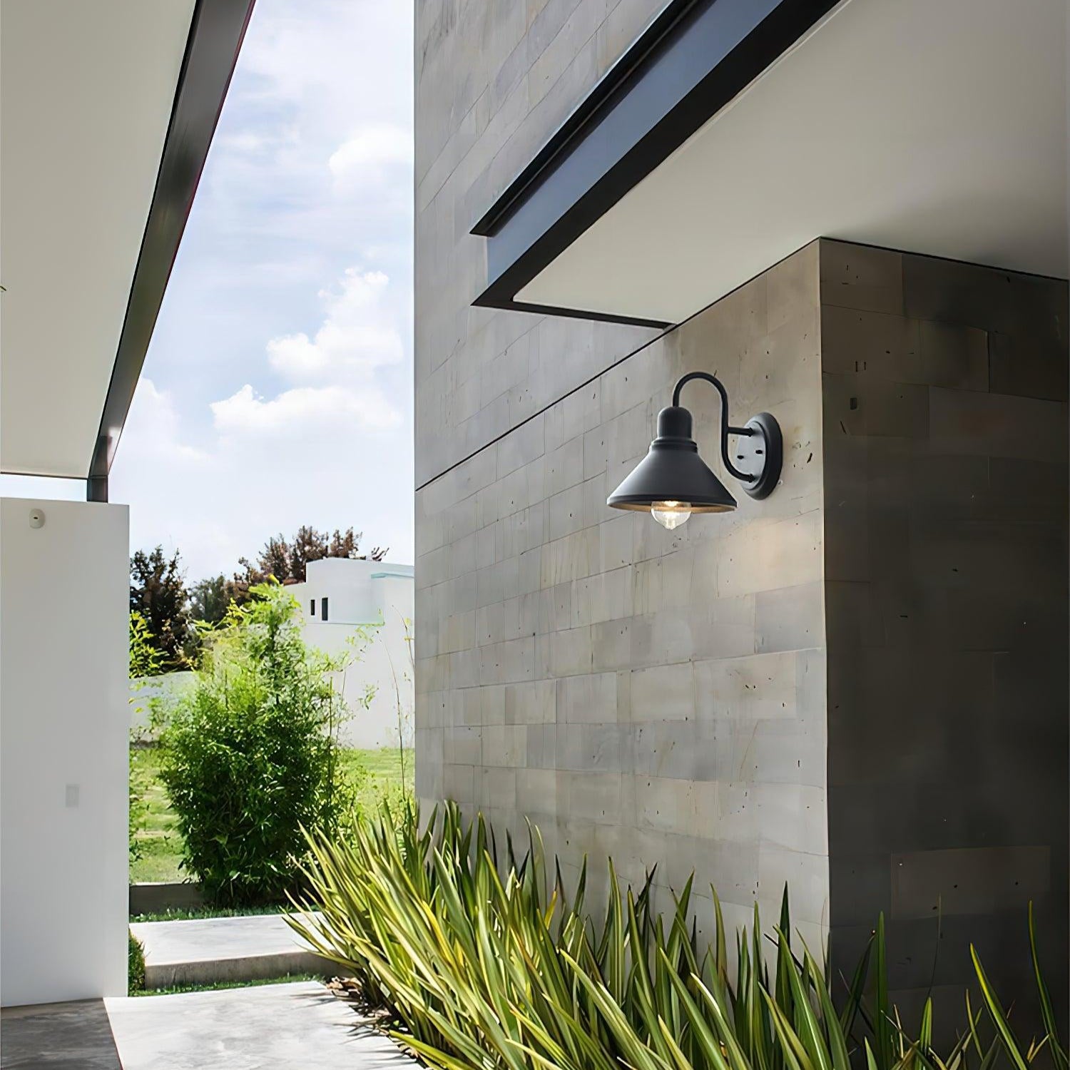 Ray Vintage Cone-shaped Ourdoor Wall Lamp - Blowlighting
