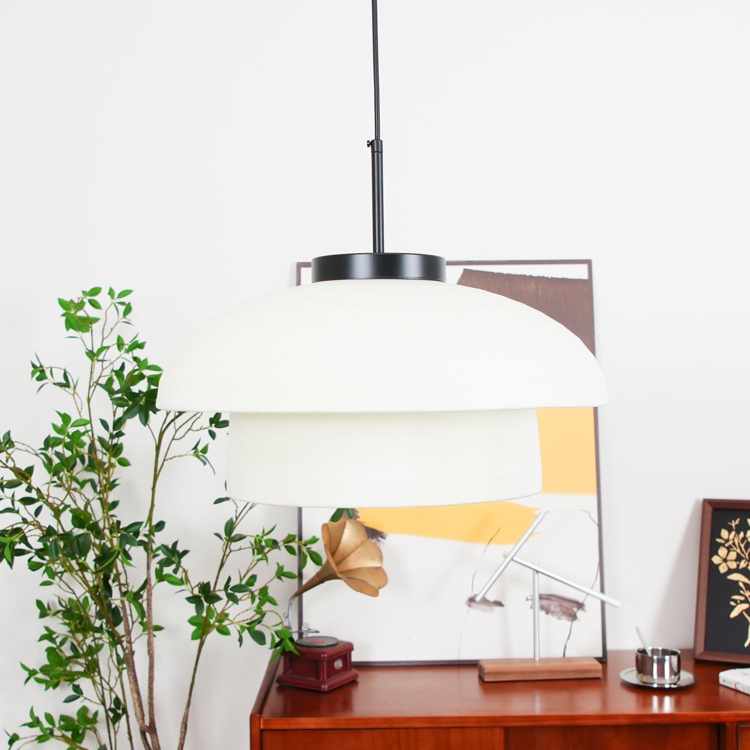 Fabric Art Hanging Lamp - Blowlighting