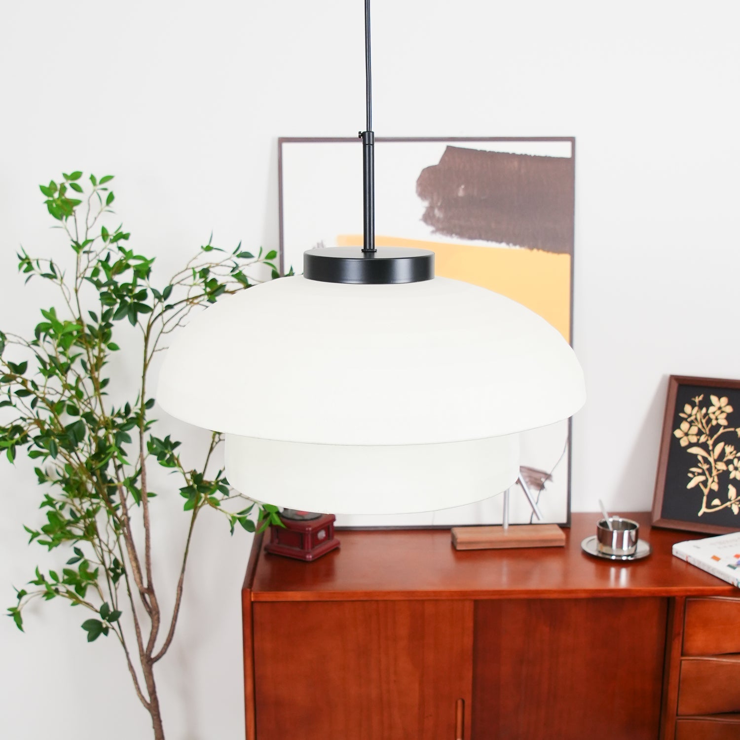 Fabric Art Hanging Lamp - Blowlighting