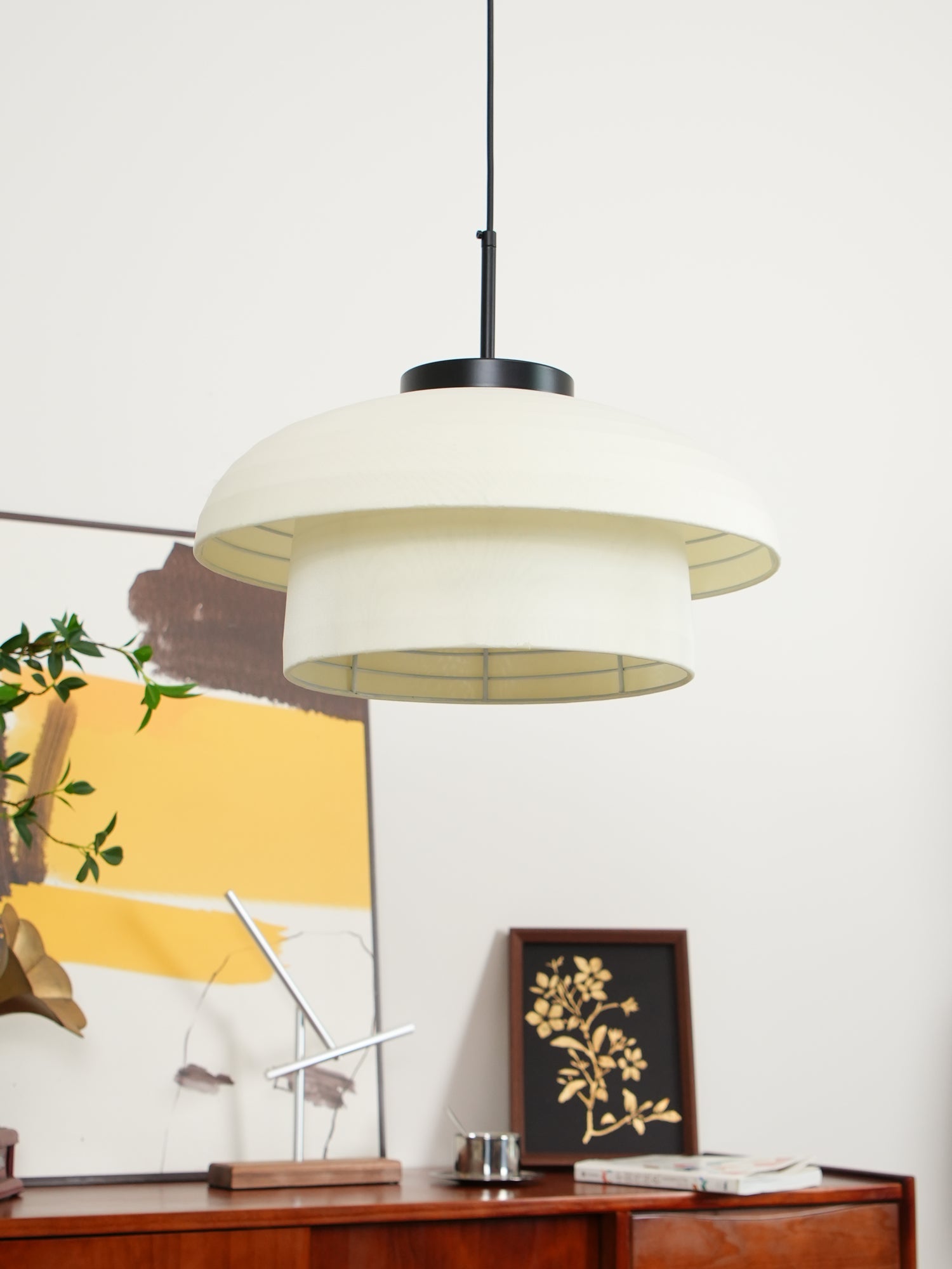 Fabric Art Hanging Lamp - Blowlighting