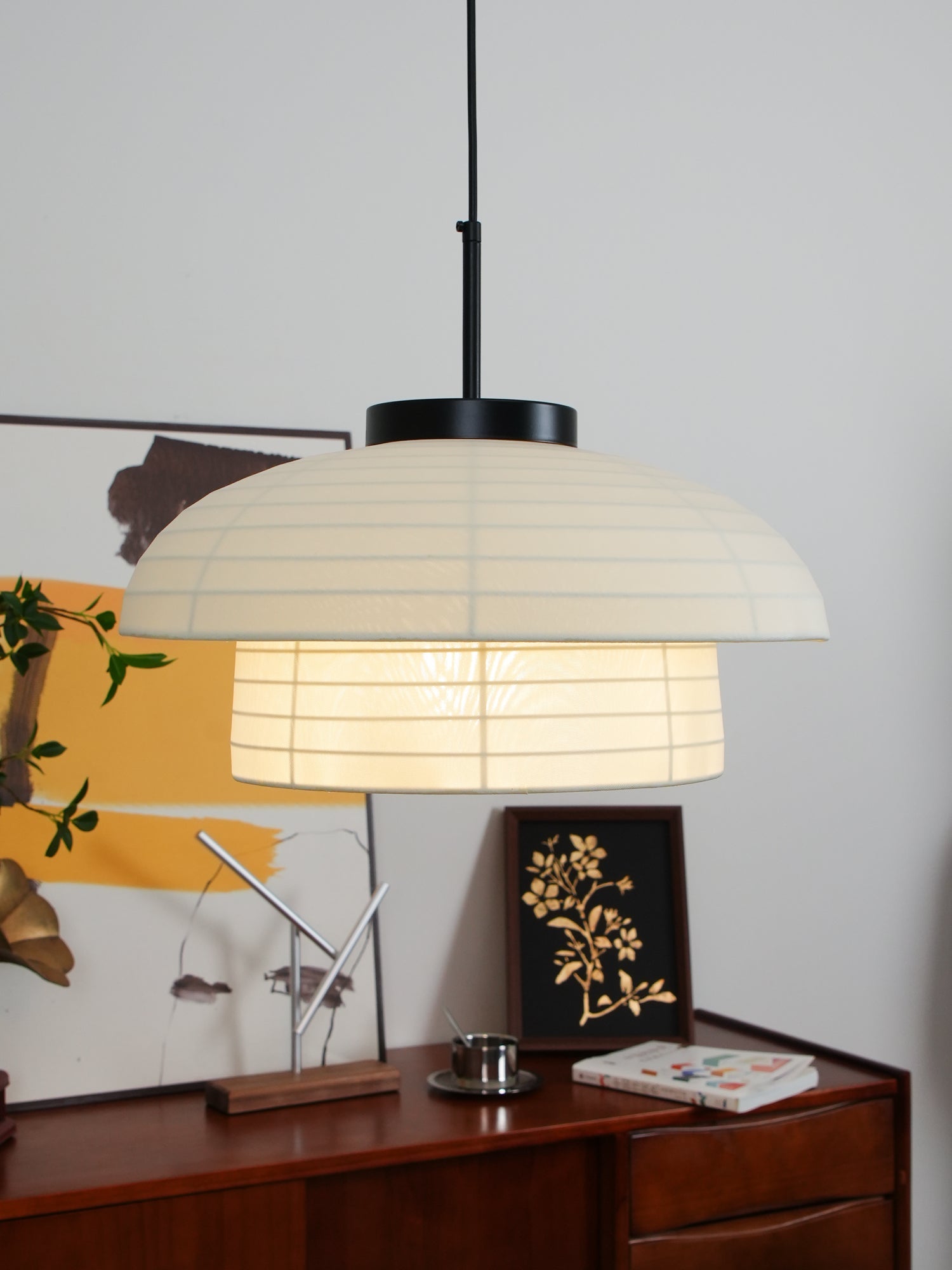 Fabric Art Hanging Lamp - Blowlighting
