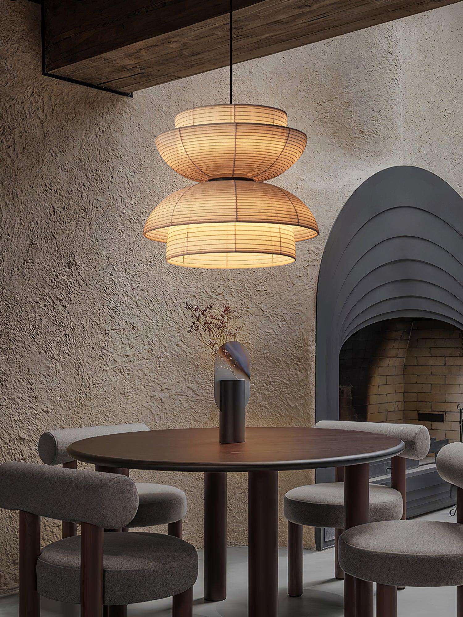 Fabric Art Hanging Lamp - Blowlighting