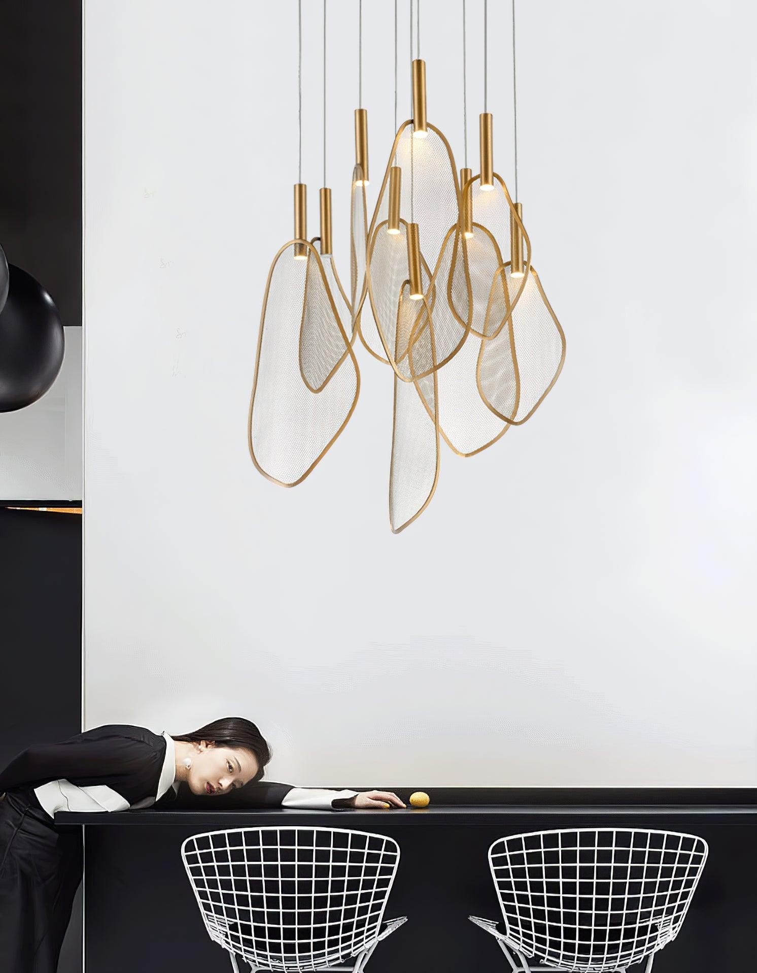 Reagan Luxury Metal Pendant Light - Blowlighting