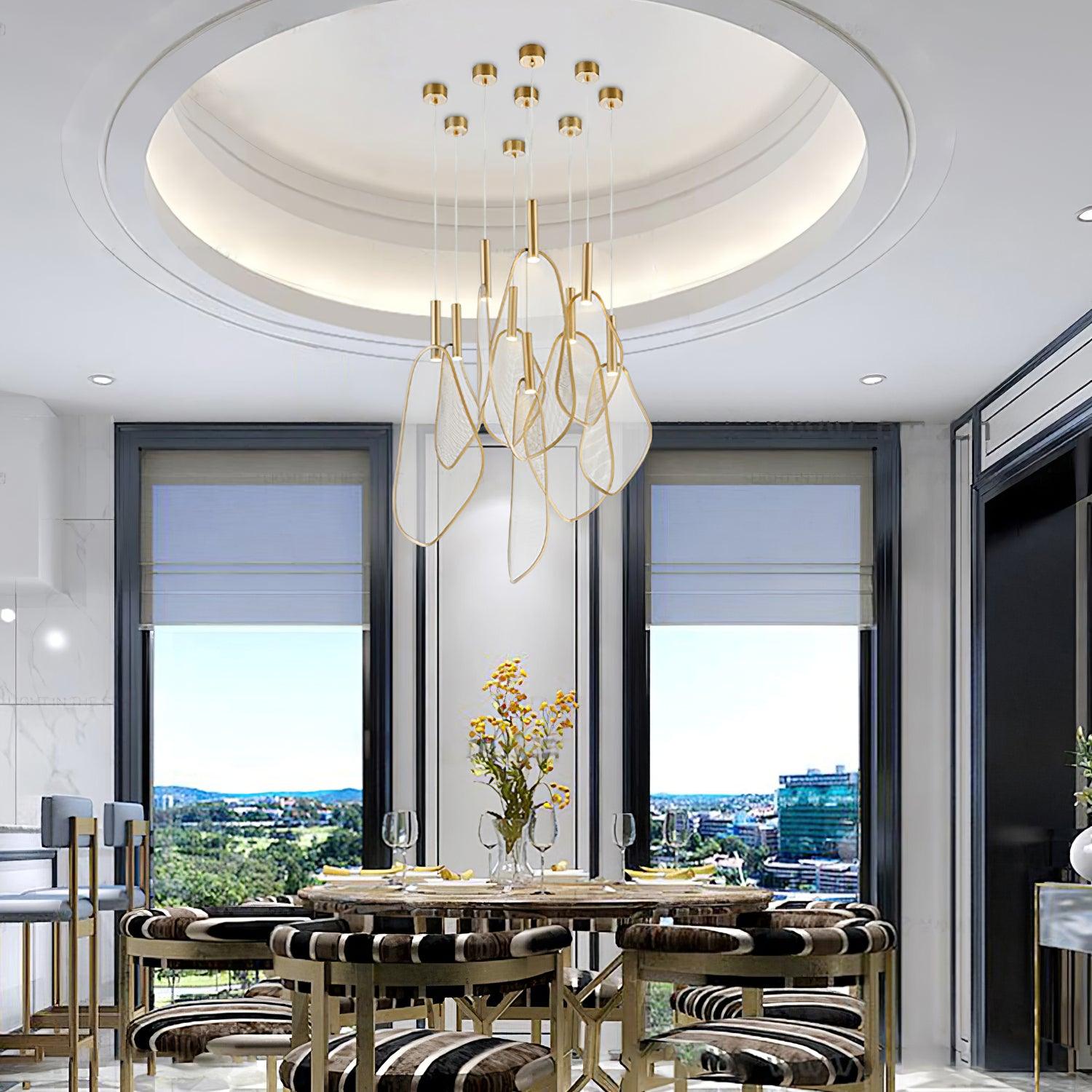 Reagan Luxury Metal Pendant Light - Blowlighting