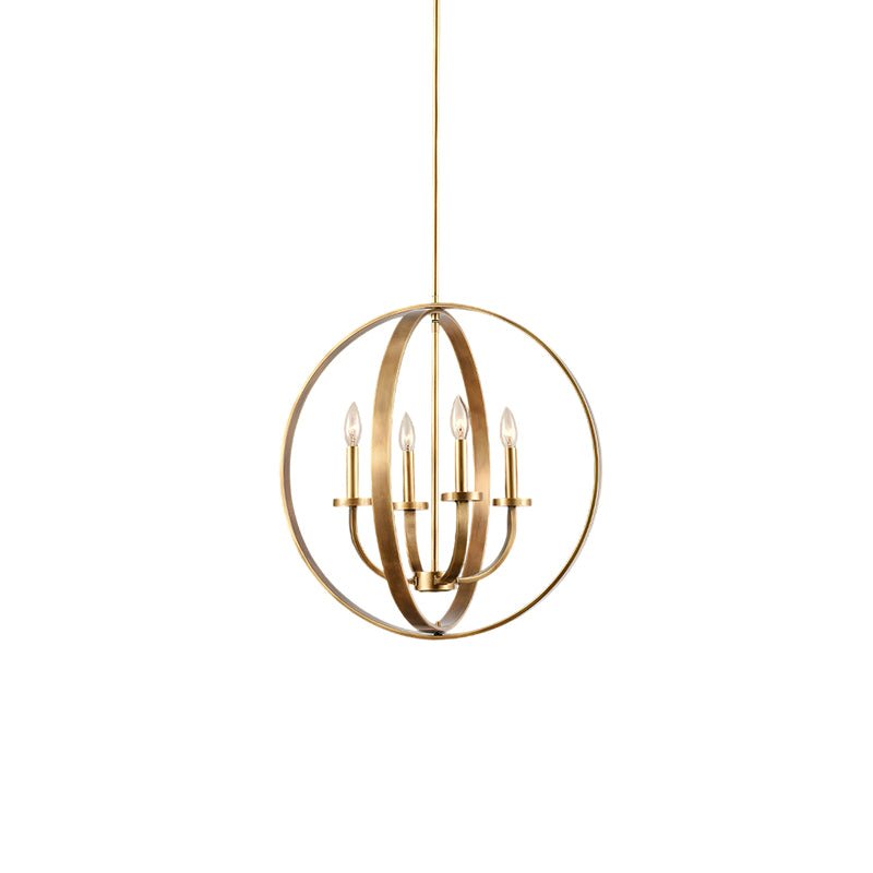 Farmhouse Lantern Chandelier - Blowlighting