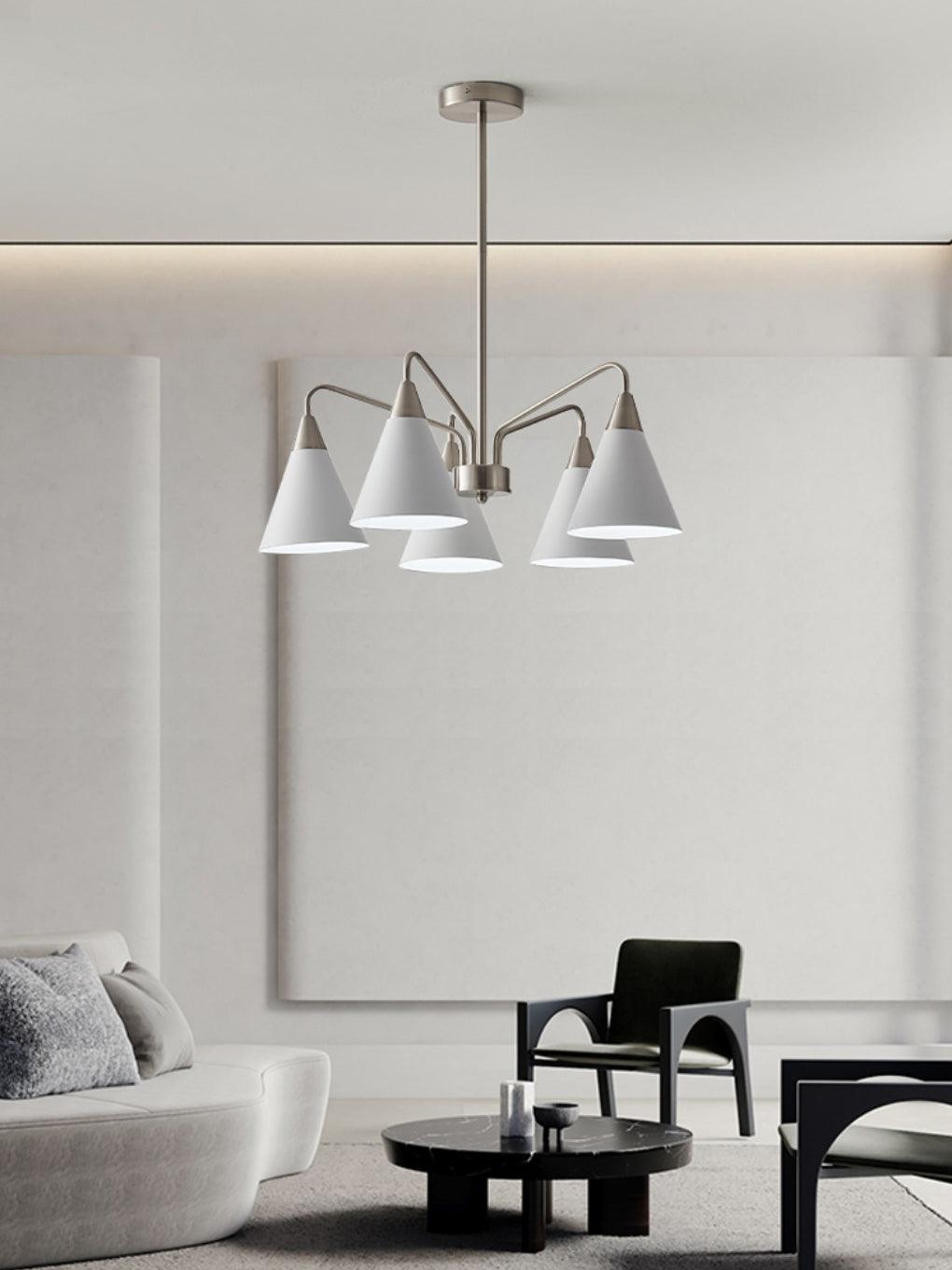 Elthaeth Premium Nordic Art Fashion Cono Metal Chandelier - Blowlighting