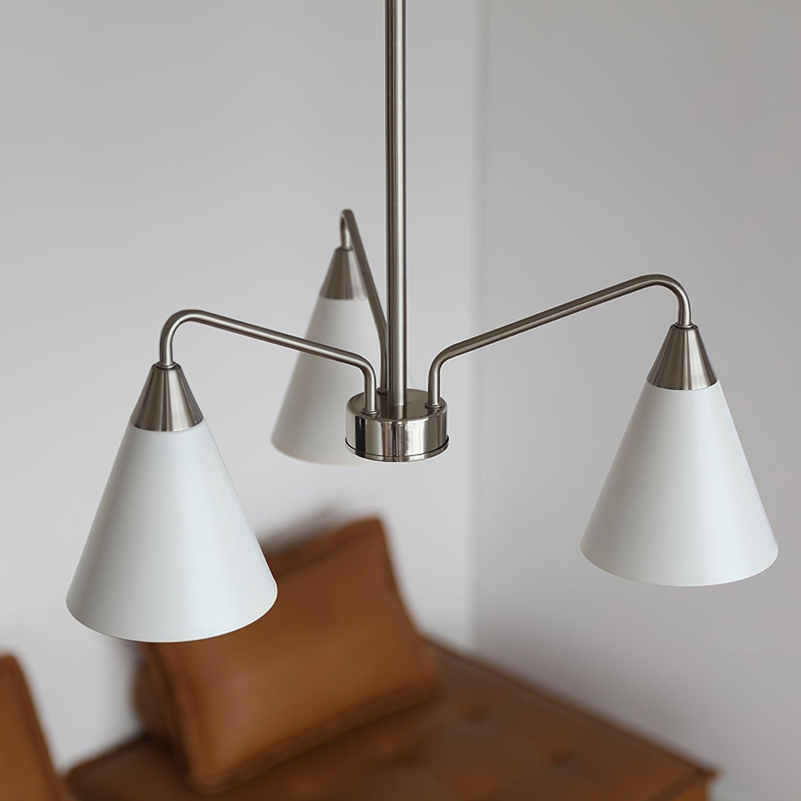 Elthaeth Premium Nordic Art Fashion Cono Metal Chandelier - Blowlighting