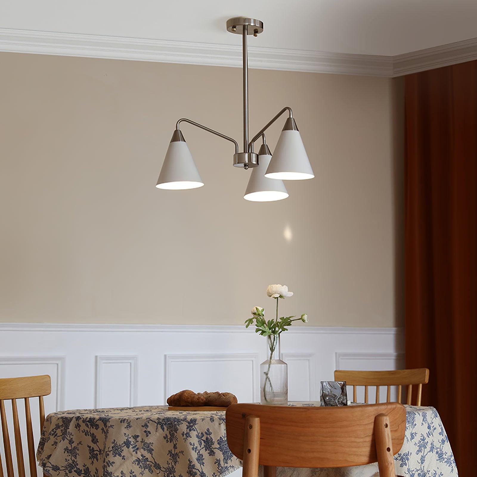 Elthaeth Premium Nordic Art Fashion Cono Metal Chandelier - Blowlighting