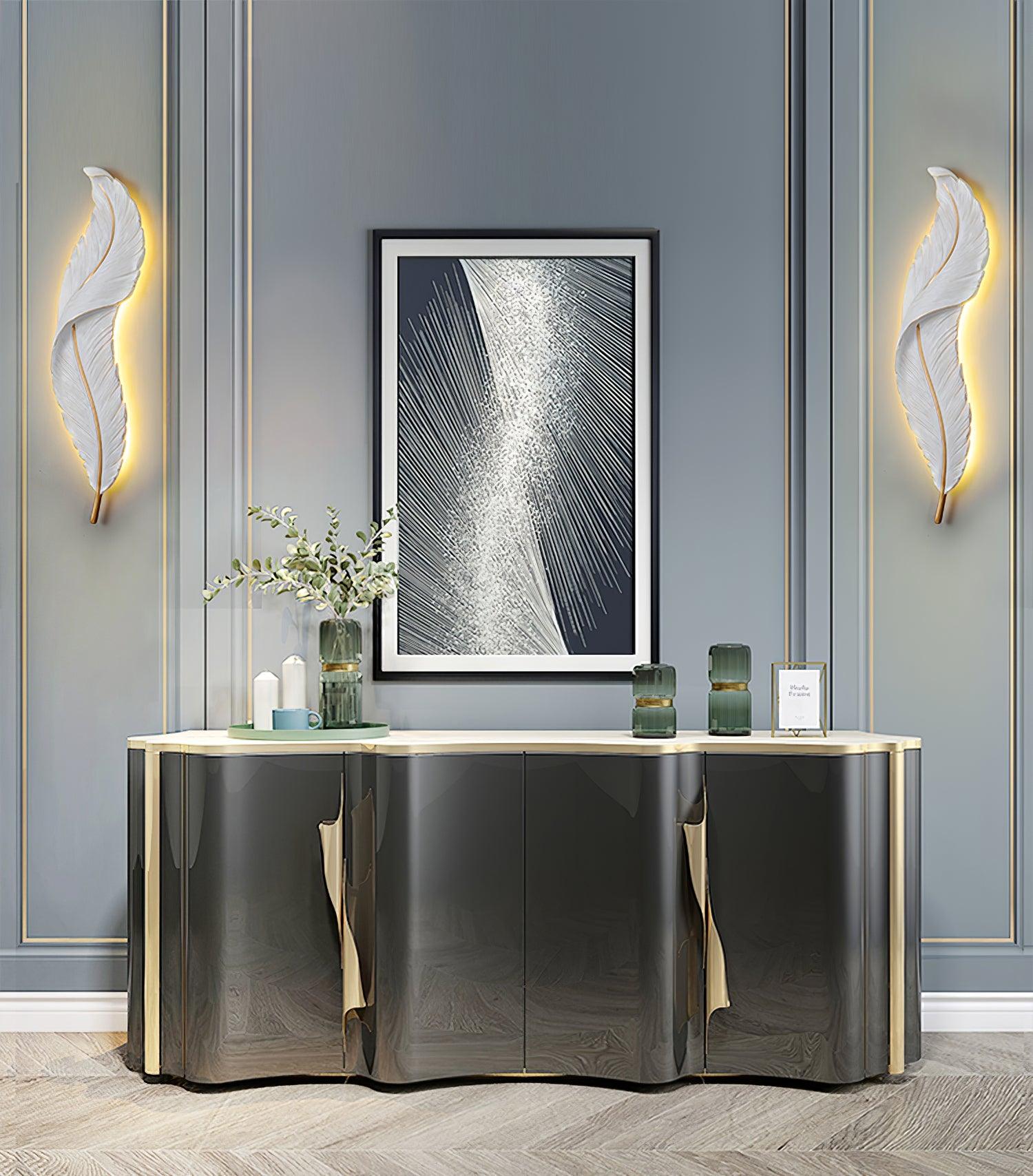 Feather Wall Lamp - Blowlighting