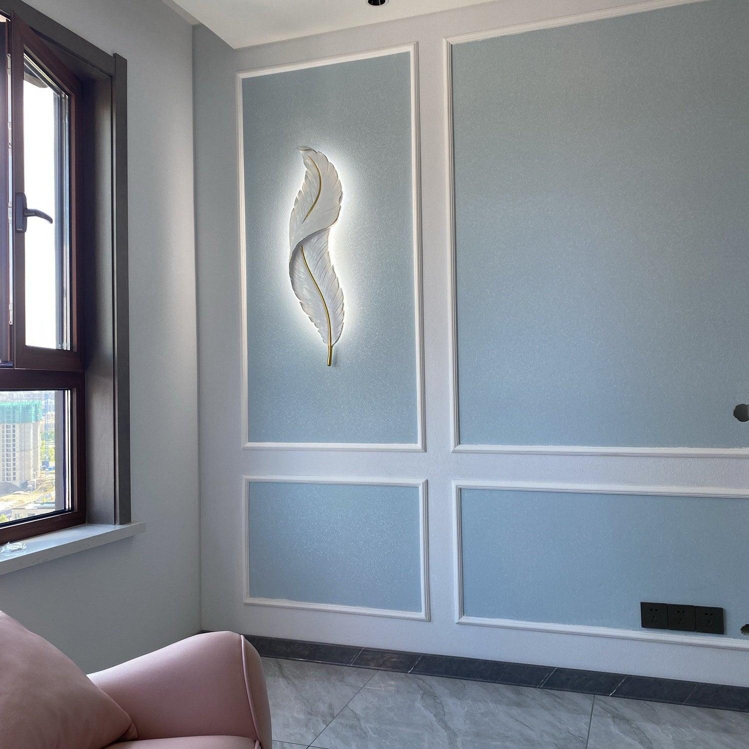 Feather Wall Lamp - Blowlighting