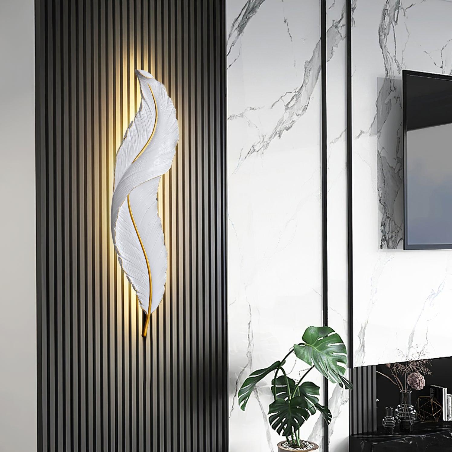 Feather Wall Lamp - Blowlighting