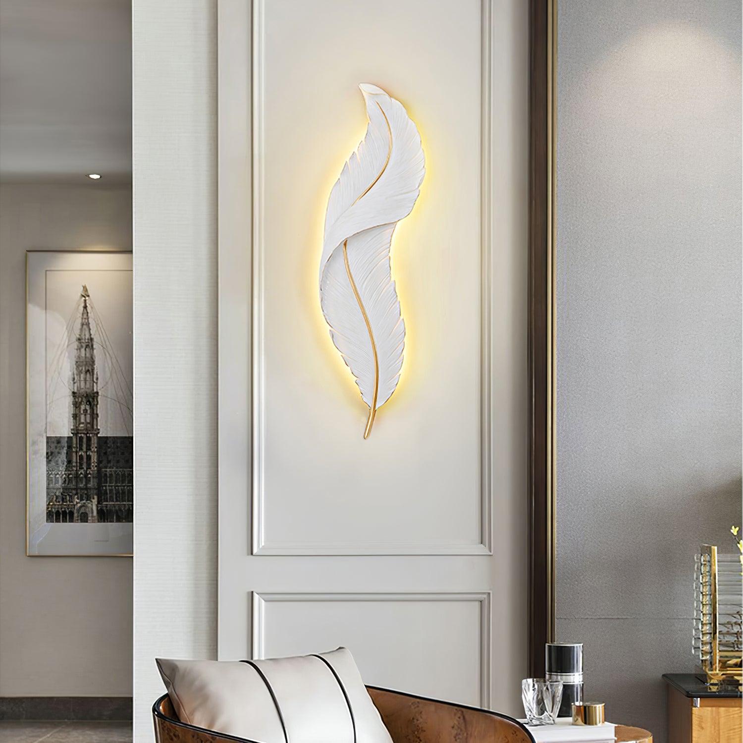 Feather Wall Lamp - Blowlighting