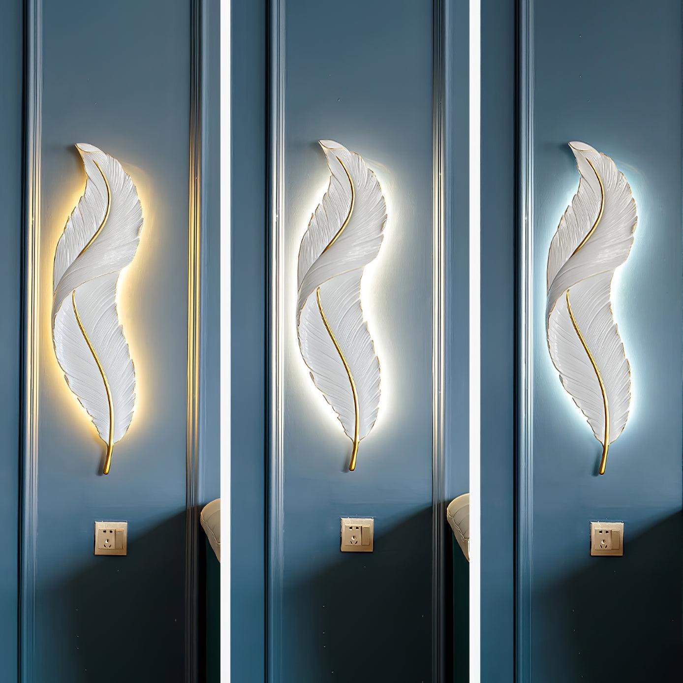 Feather Wall Lamp - Blowlighting