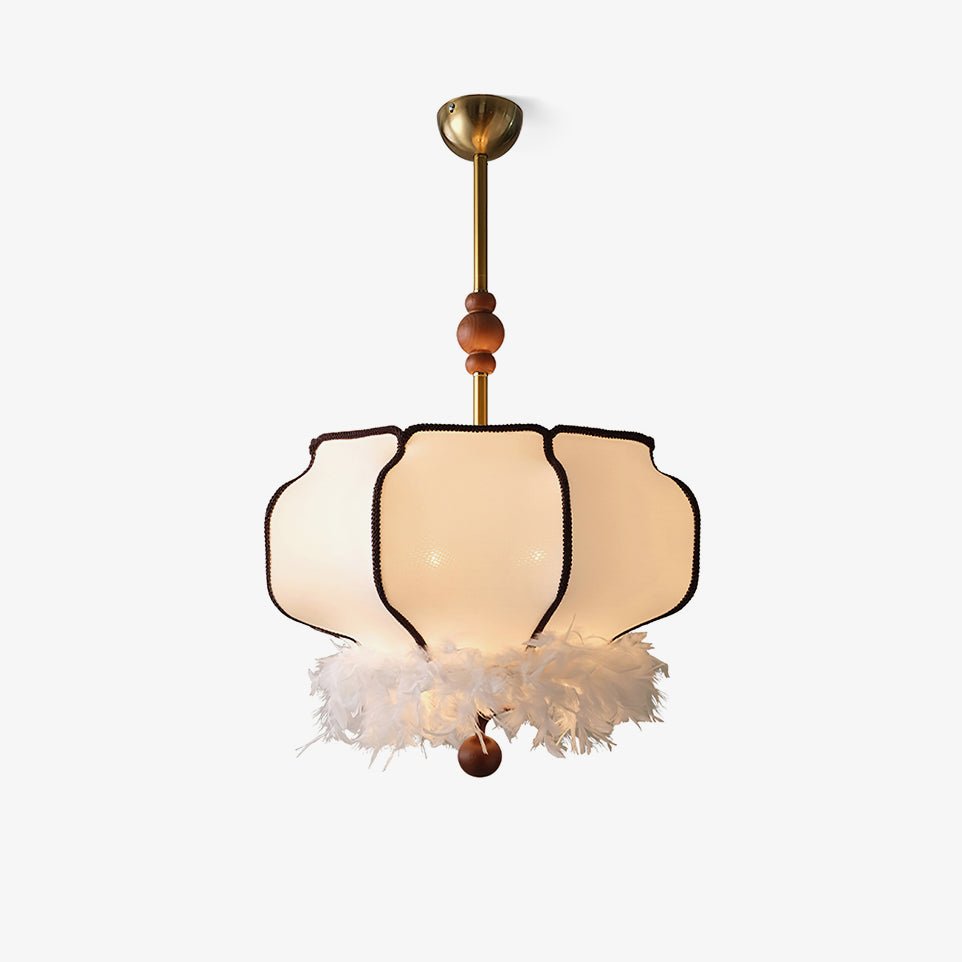 Feathered Lantern Pendant Light - Blowlighting
