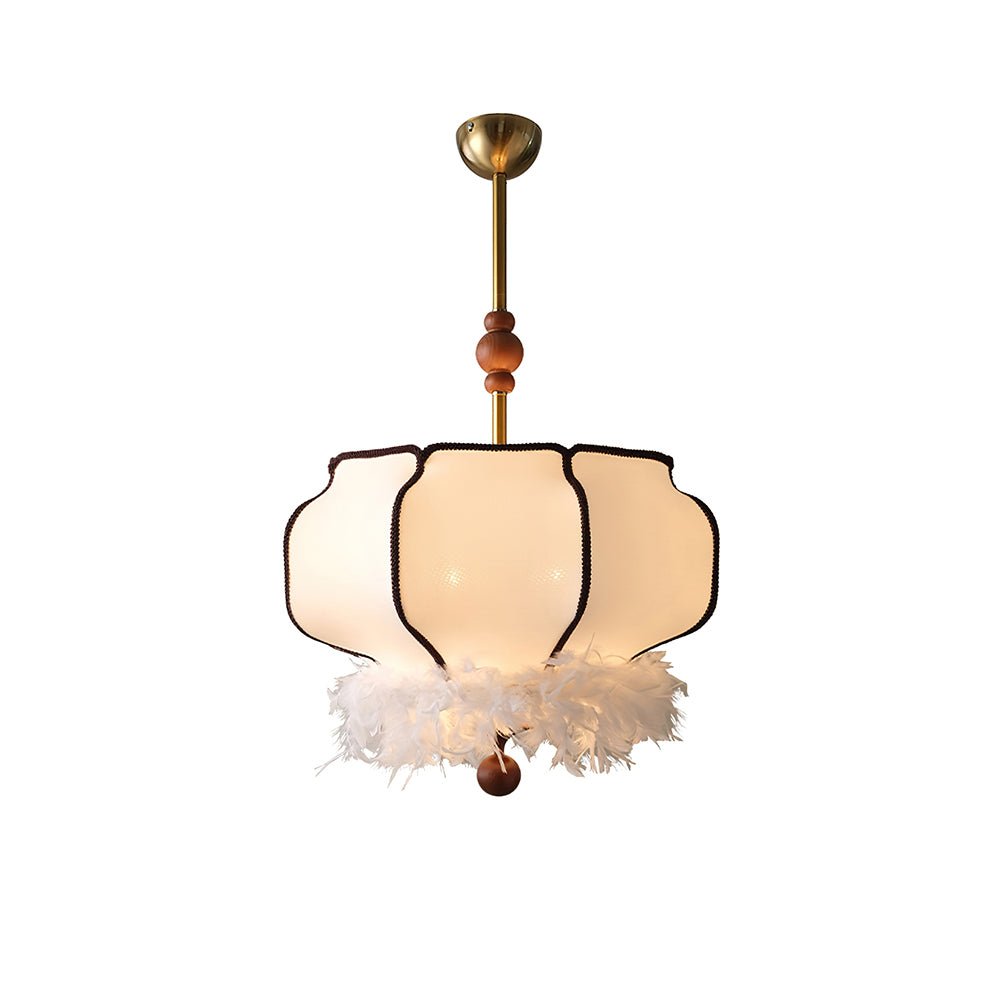 Feathered Lantern Pendant Light - Blowlighting