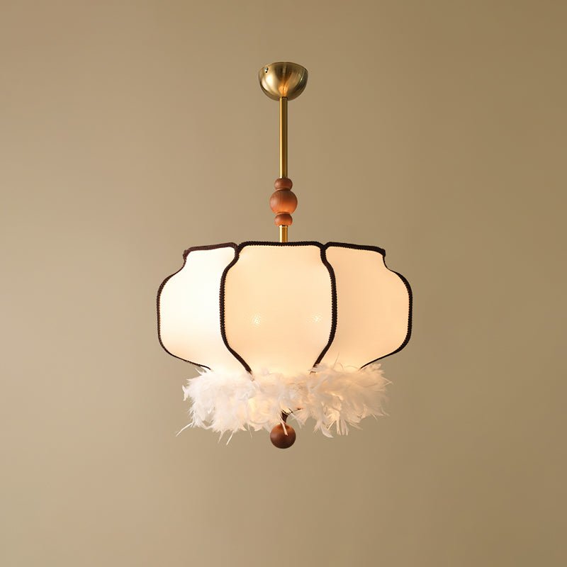 Feathered Lantern Pendant Light - Blowlighting