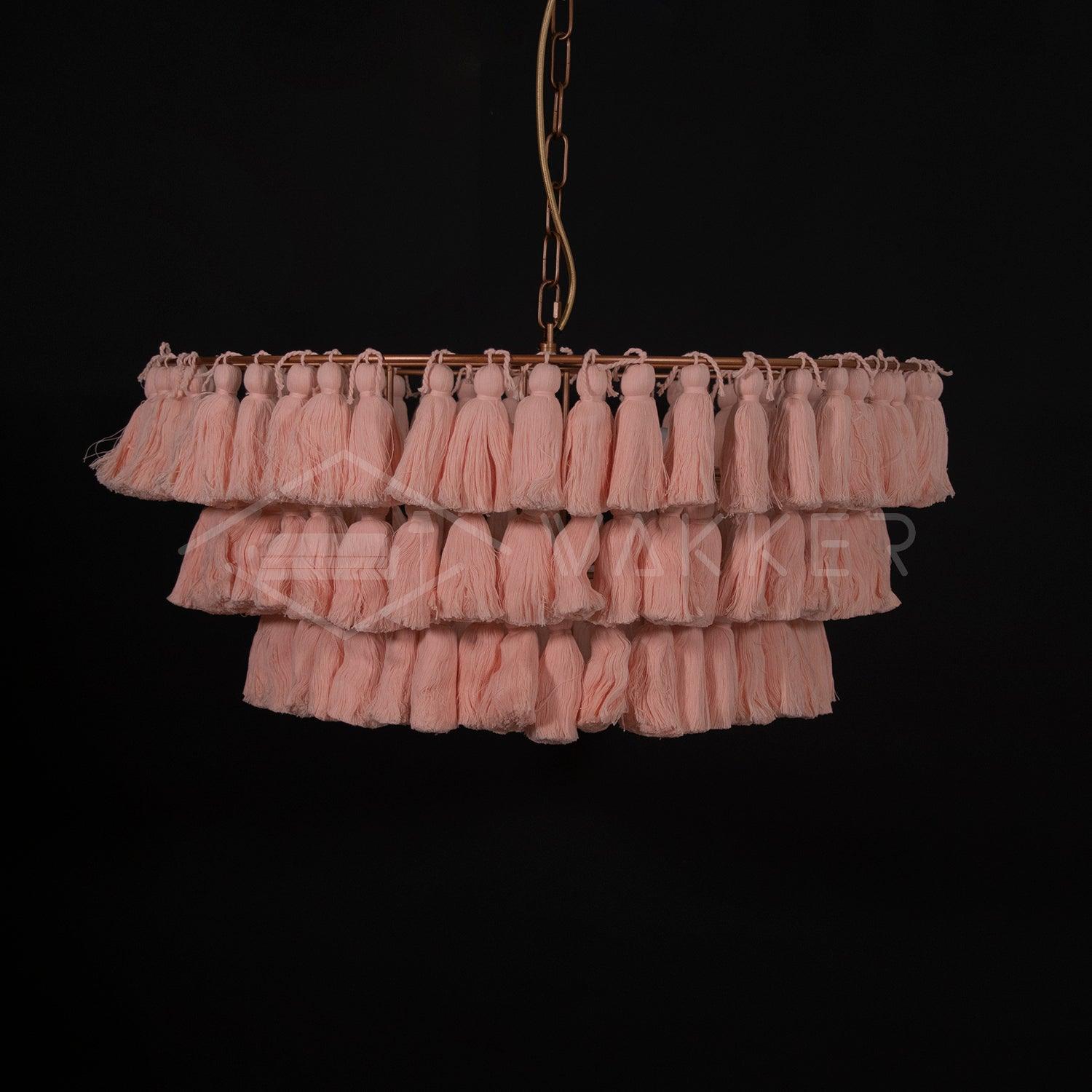 Fela Tassel Chandelier - Blowlighting