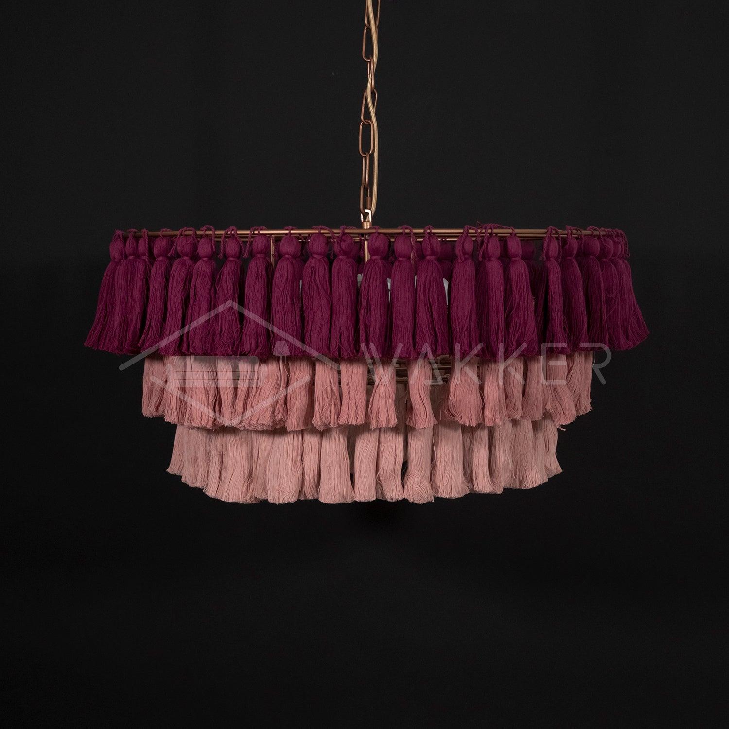 Fela Tassel Chandelier - Blowlighting