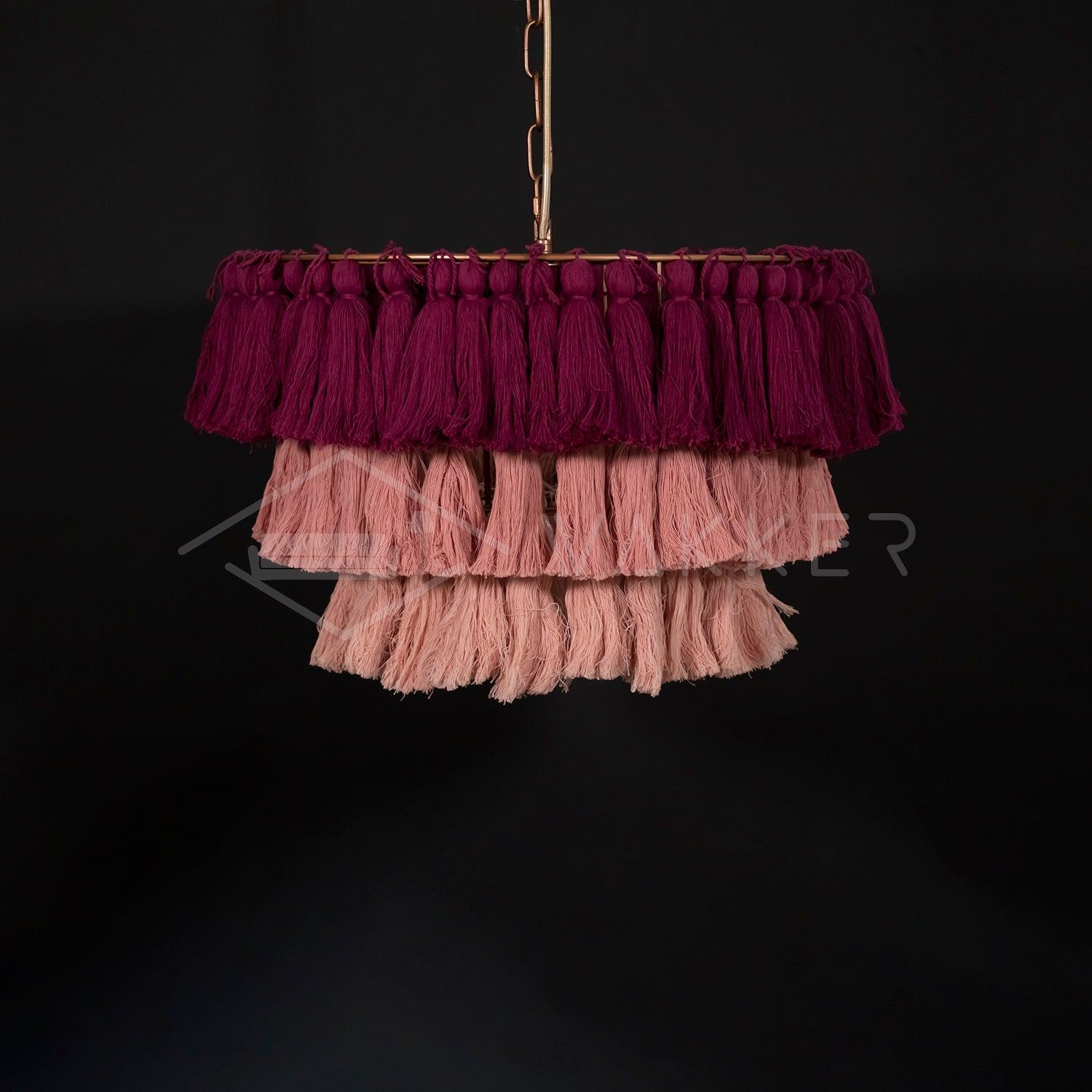 Fela Tassel Chandelier - Blowlighting