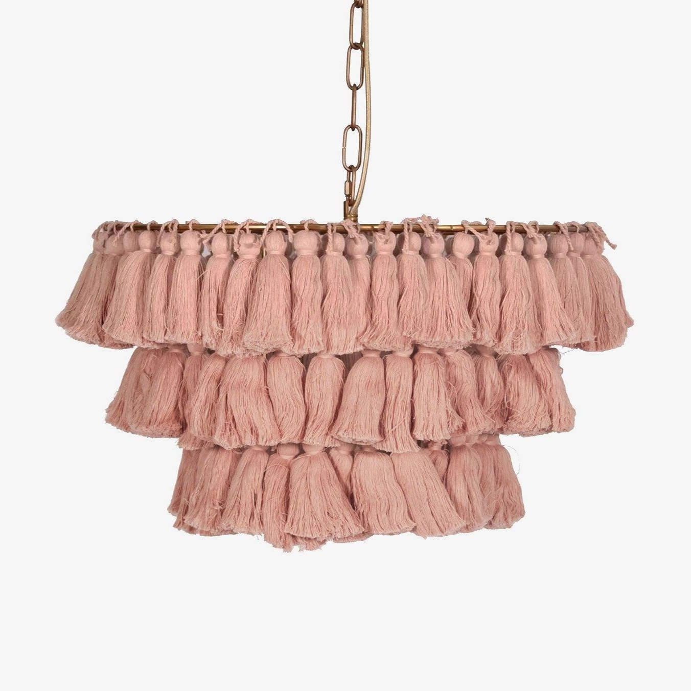 Fela Tassel Chandelier - Blowlighting