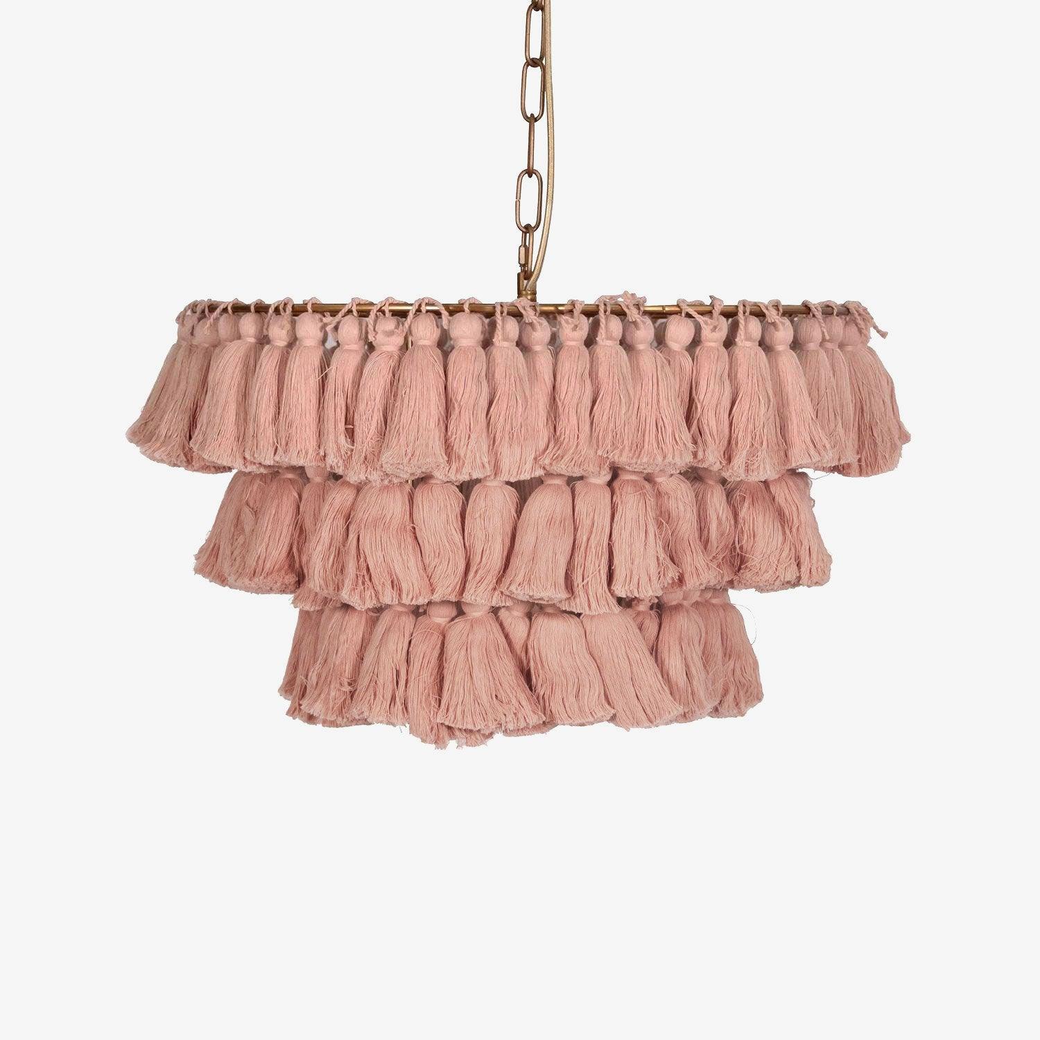 Fela Tassel Chandelier - Blowlighting