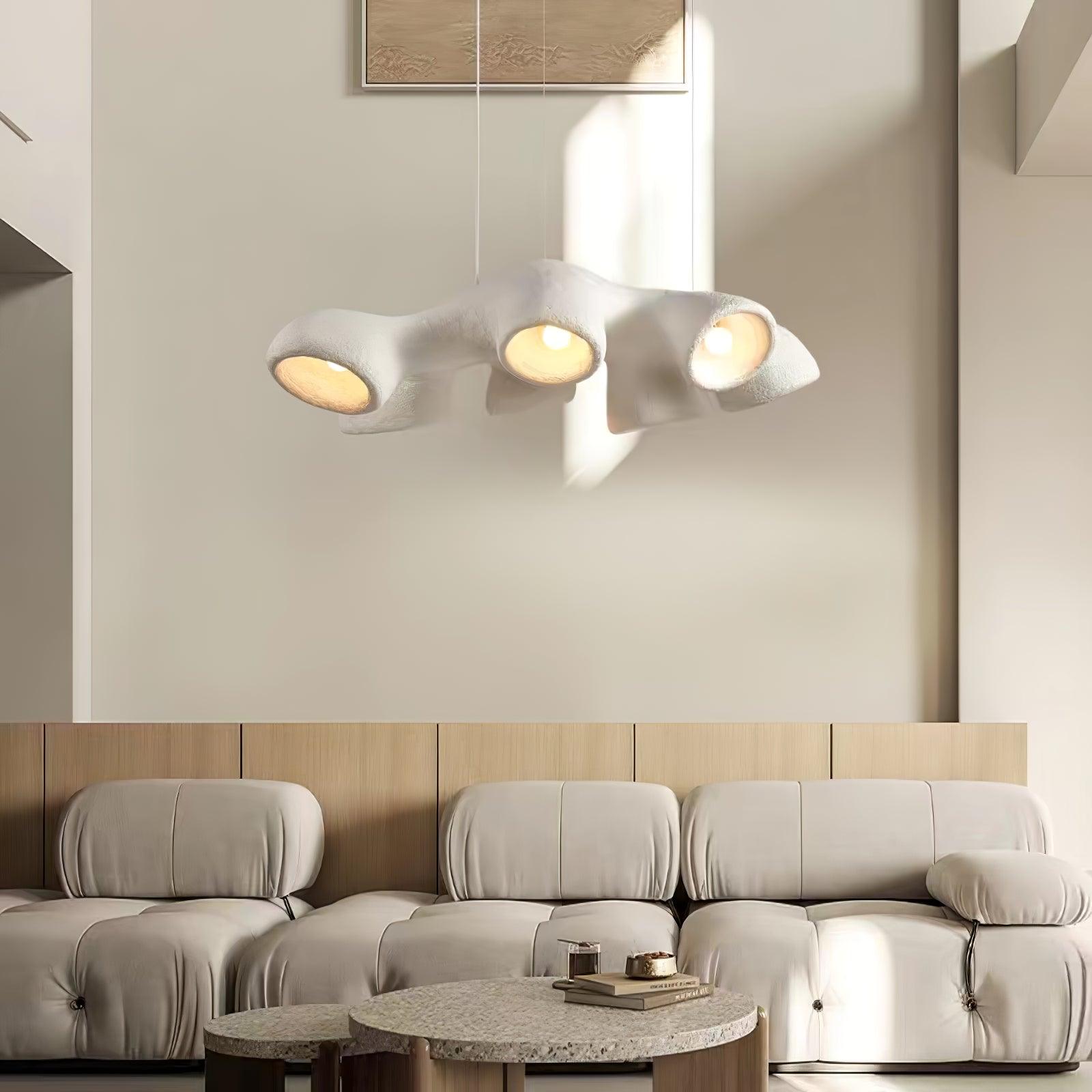 Wave Modern Polystyrene Pendant Light - Blowlighting