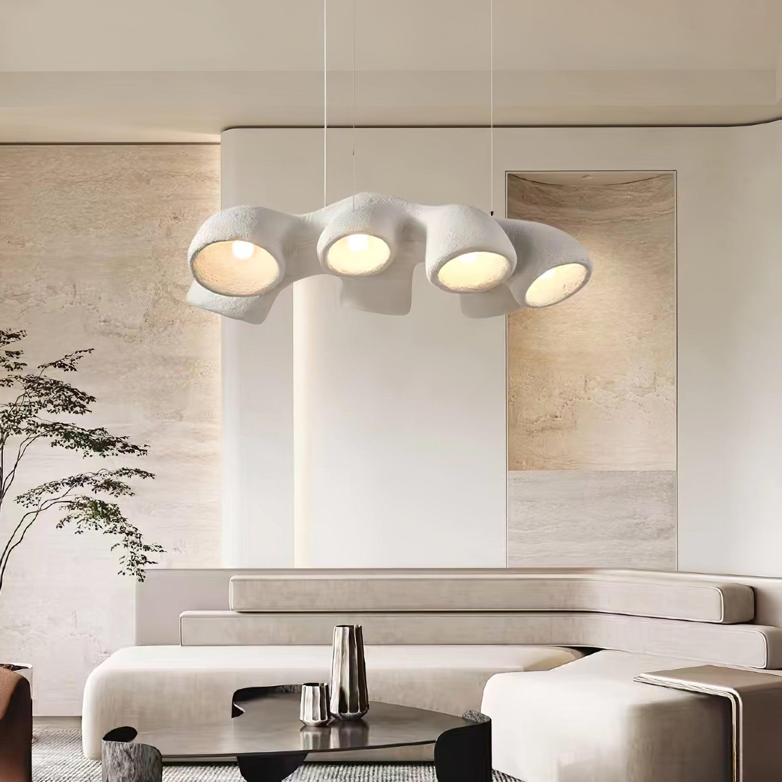 Wave Modern Polystyrene Pendant Light - Blowlighting