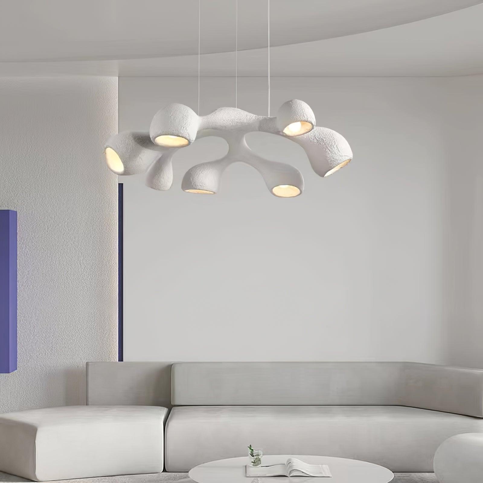 Wave Modern Polystyrene Pendant Light - Blowlighting