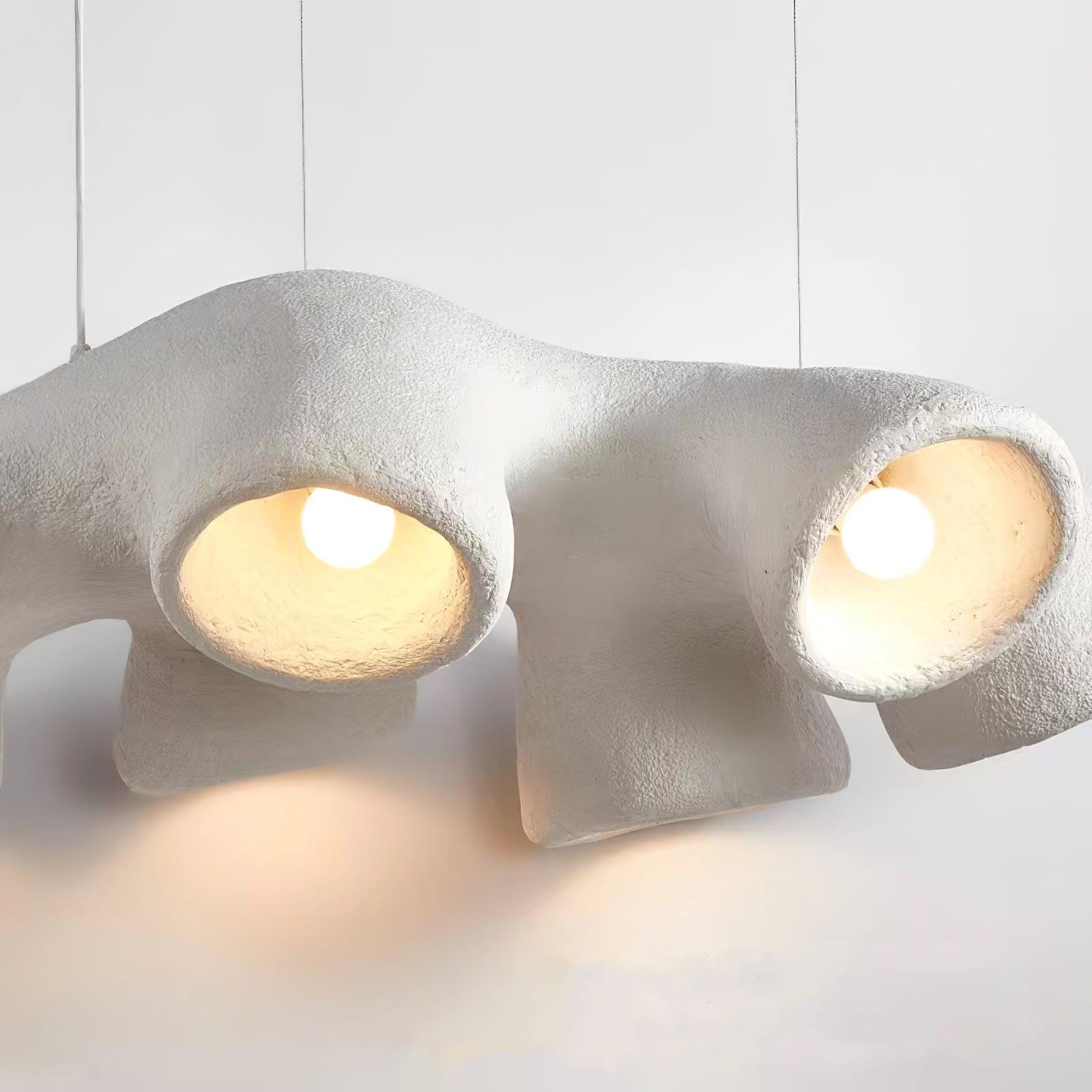 Wave Modern Polystyrene Pendant Light - Blowlighting
