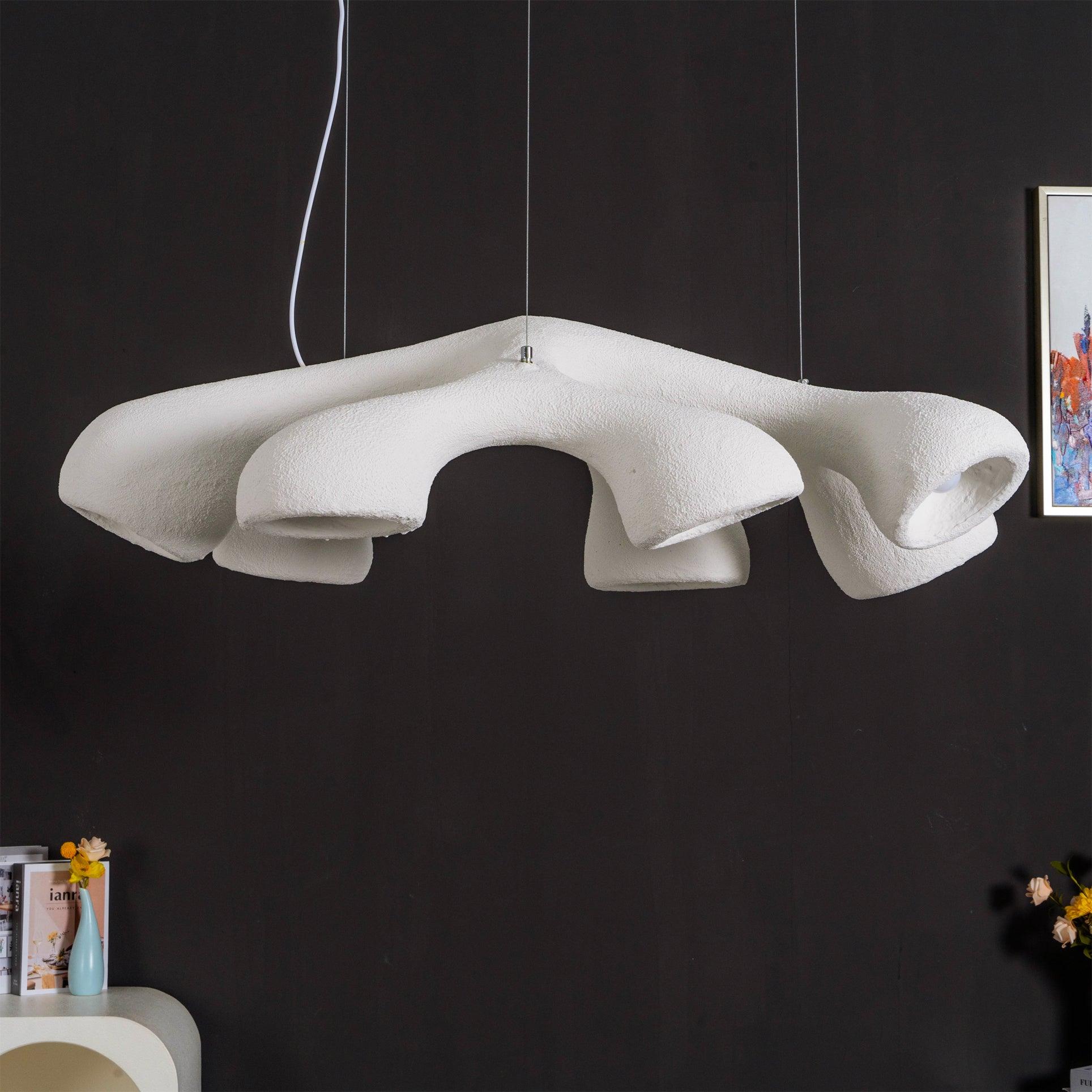 Wave Modern Polystyrene Pendant Light - Blowlighting