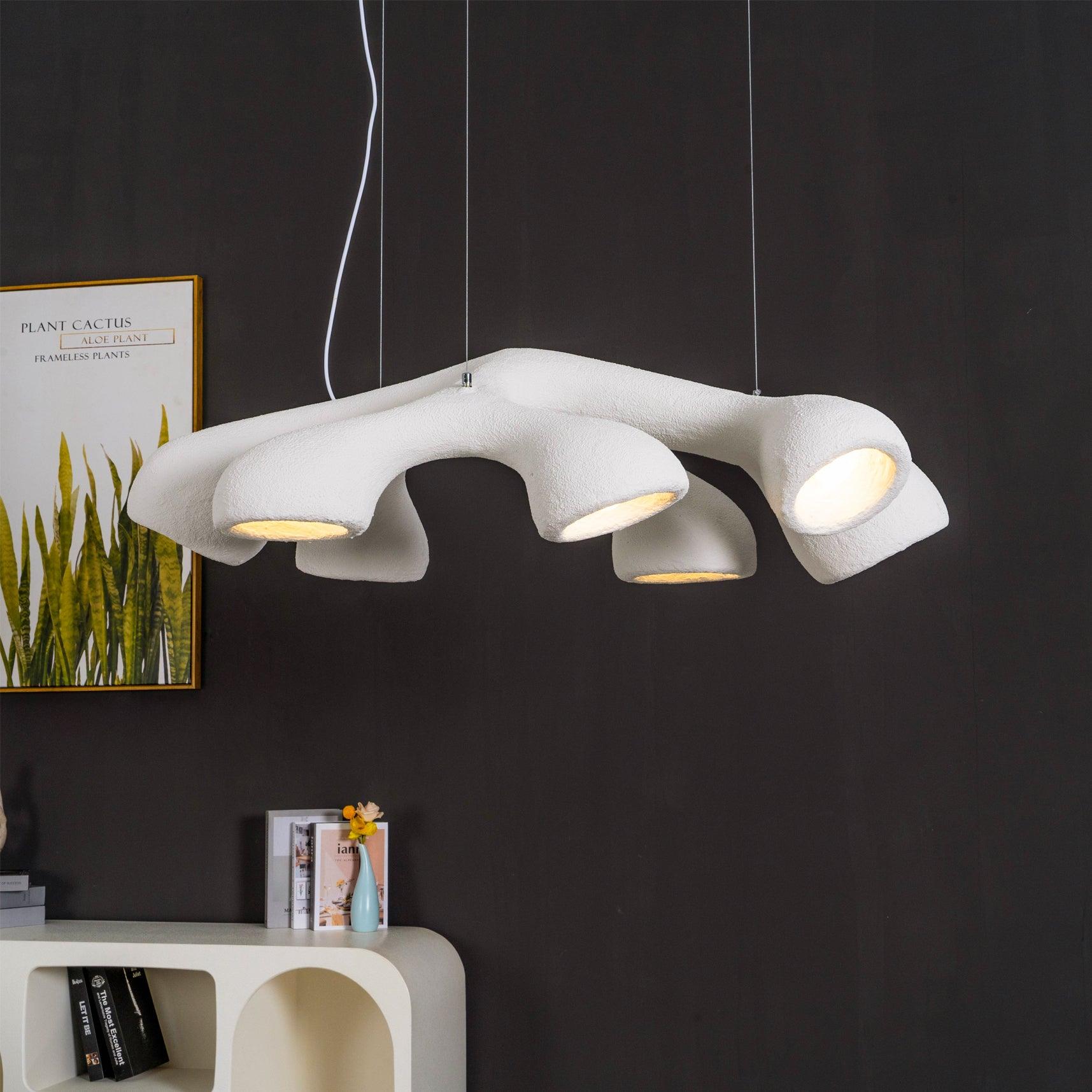 Wave Modern Polystyrene Pendant Light - Blowlighting