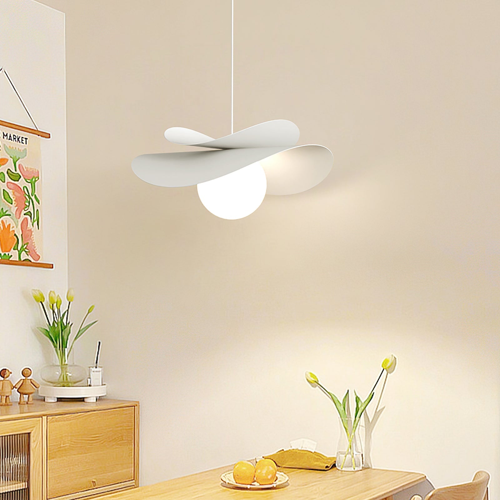 Fiksa Minimalist Metal Pendant Light