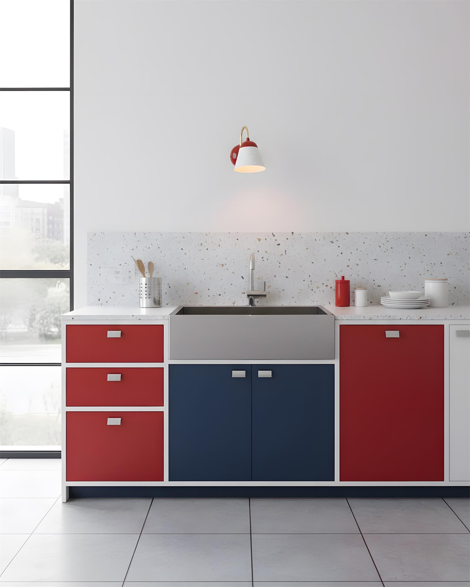 Filo Vintage Metal Wall Light