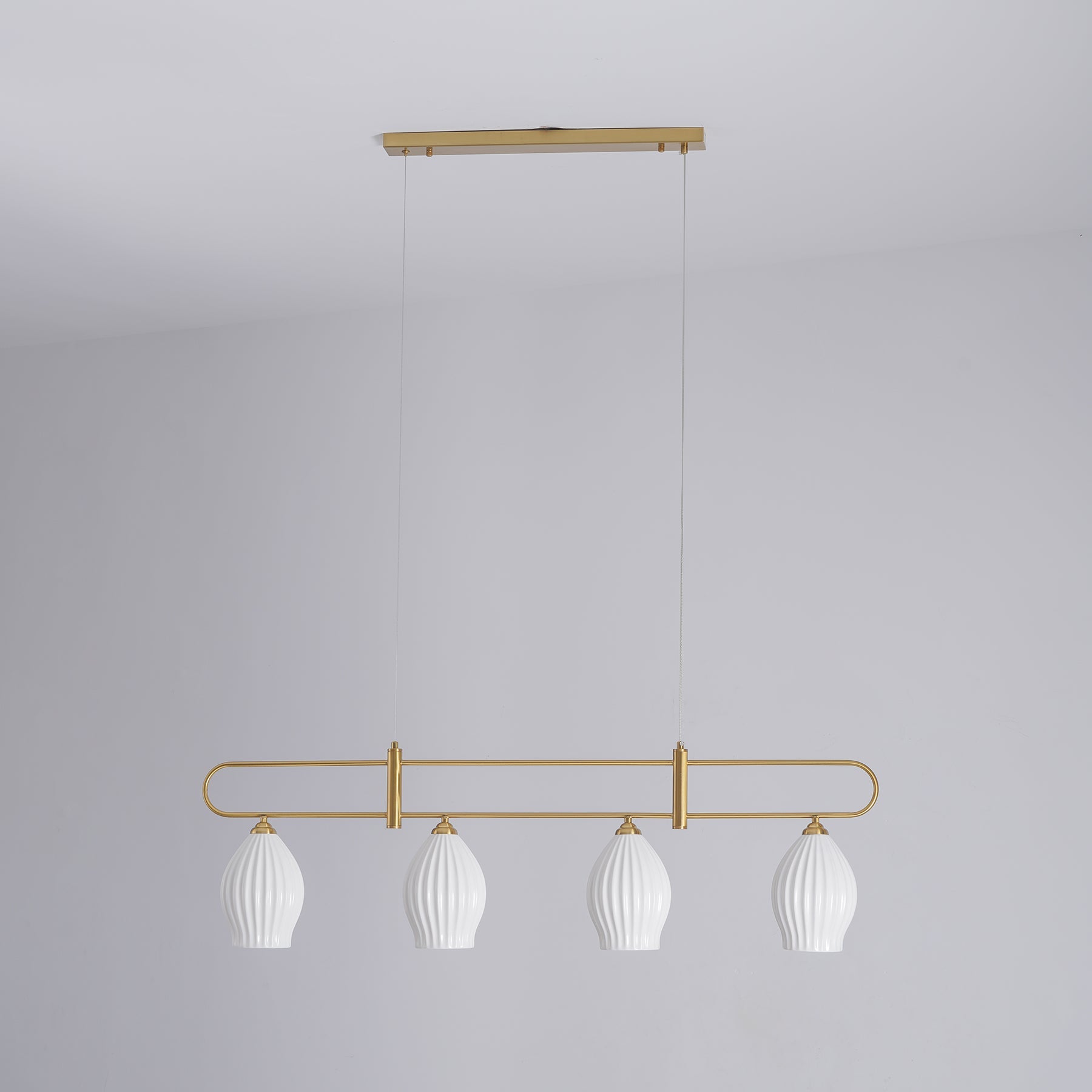 Arlirir Modern Minimalist Art Metal Ceramic Pendant Light - Blowlighting