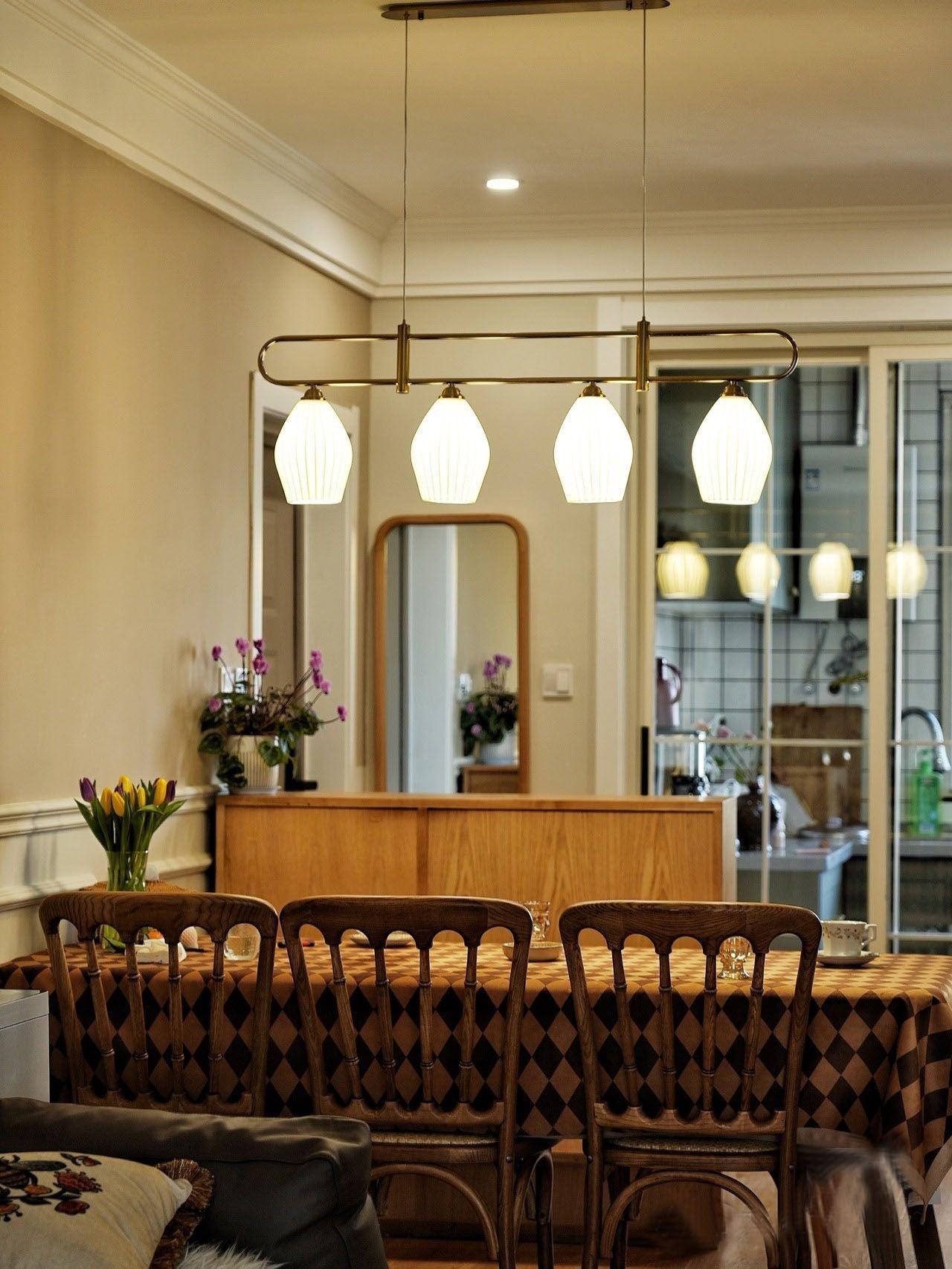 Arlirir Modern Minimalist Art Metal Ceramic Pendant Light - Blowlighting